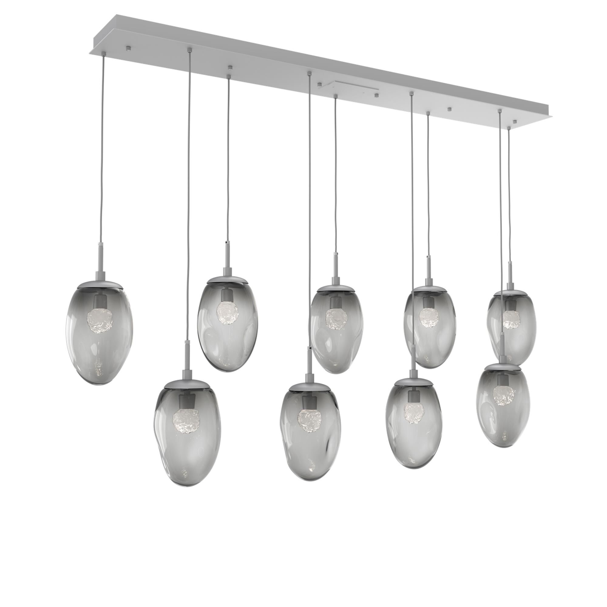 Levi Wilson Nebula 70 Inch 9 Light LED Linear Suspension Light by Hammerton Studio