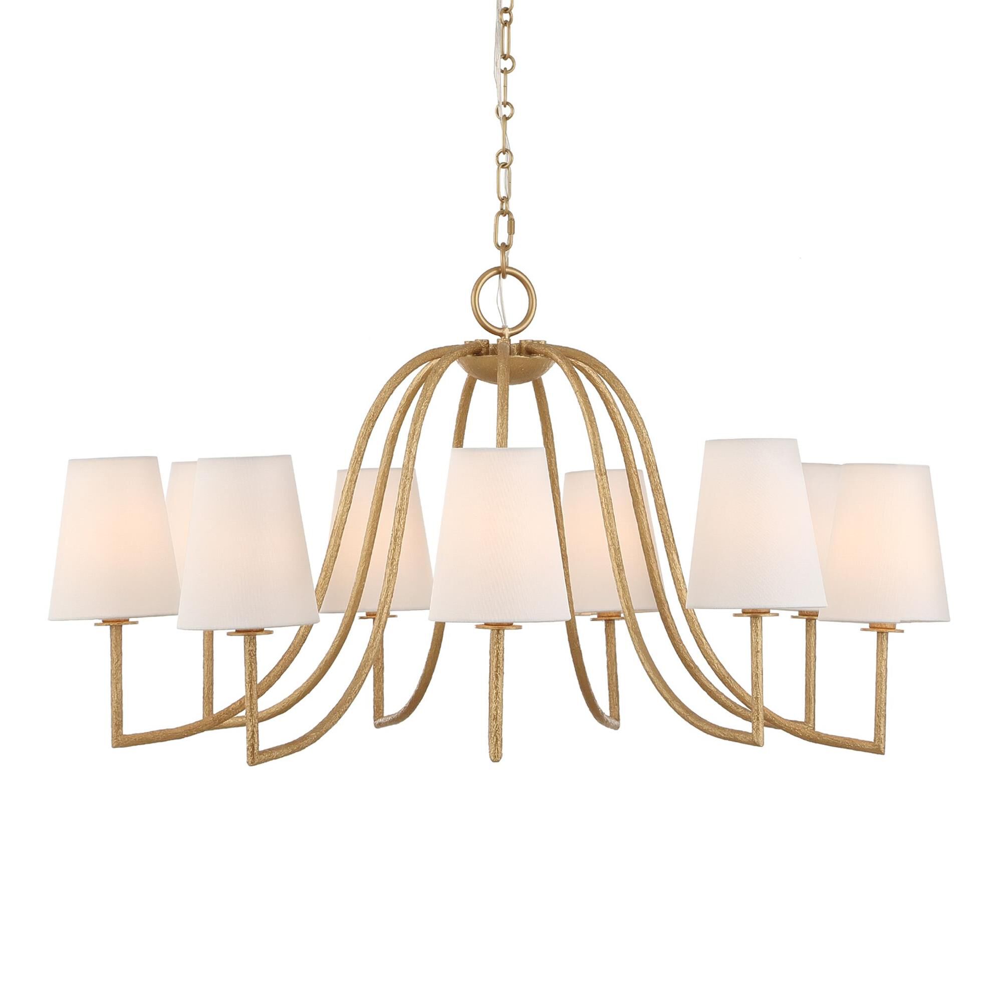 Shown in Gold and White finish