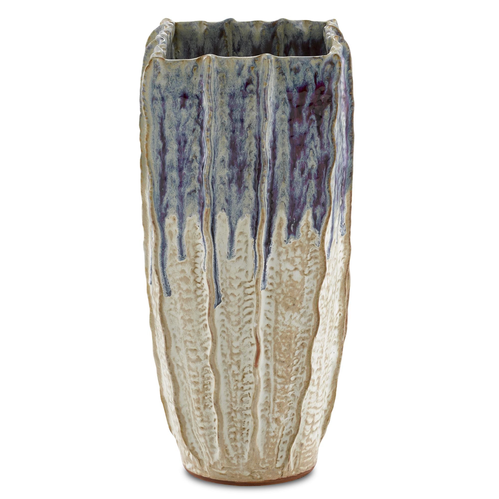 Sea Horizon Large Vase Vase-Urn by Currey and Company