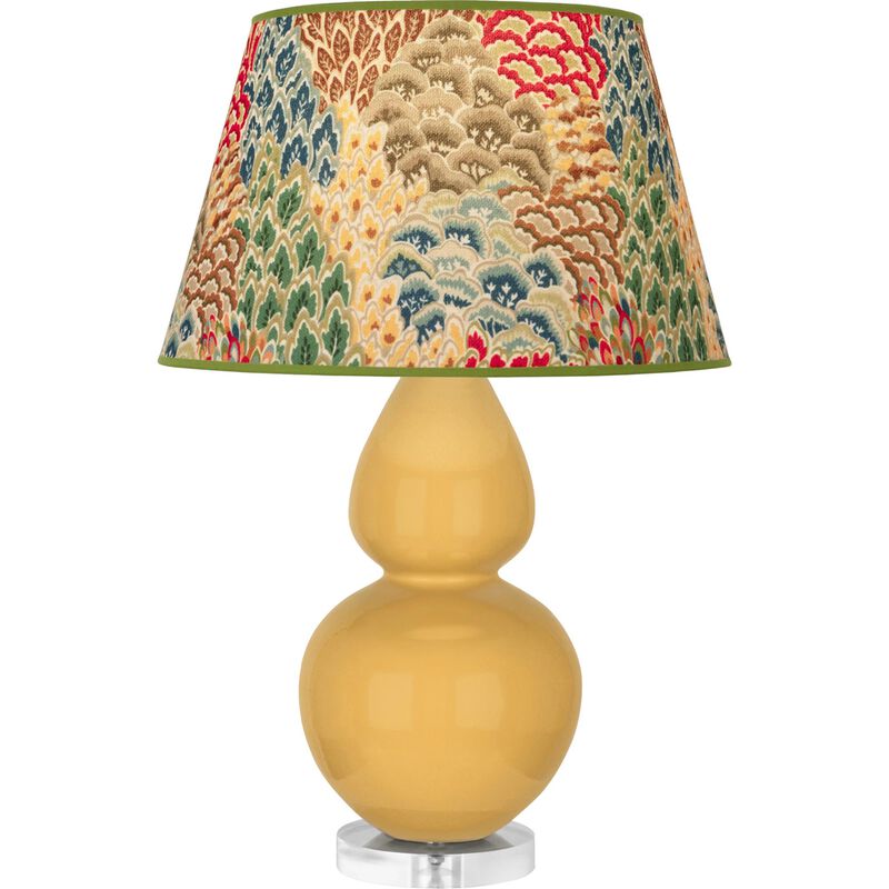 Double Gourd 31 Inch Table Lamp by Robert Abbey