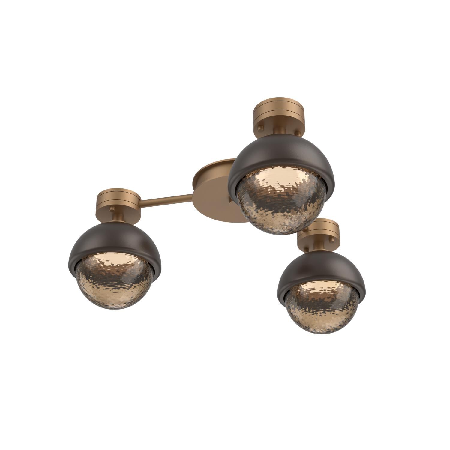 Shown in Novel Brass finish and Bronze glass and Flat Bronze accent