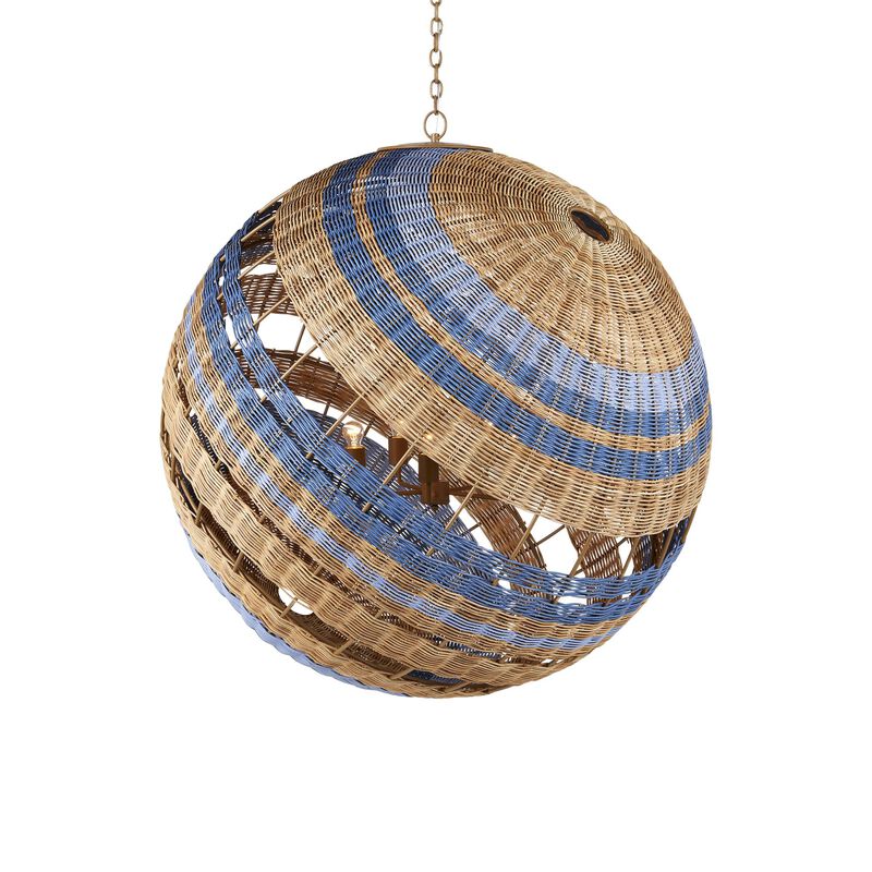 Hiroshi Koshitaka Collection Senjyo 48 Inch 5 Light Chandelier by Currey and Company