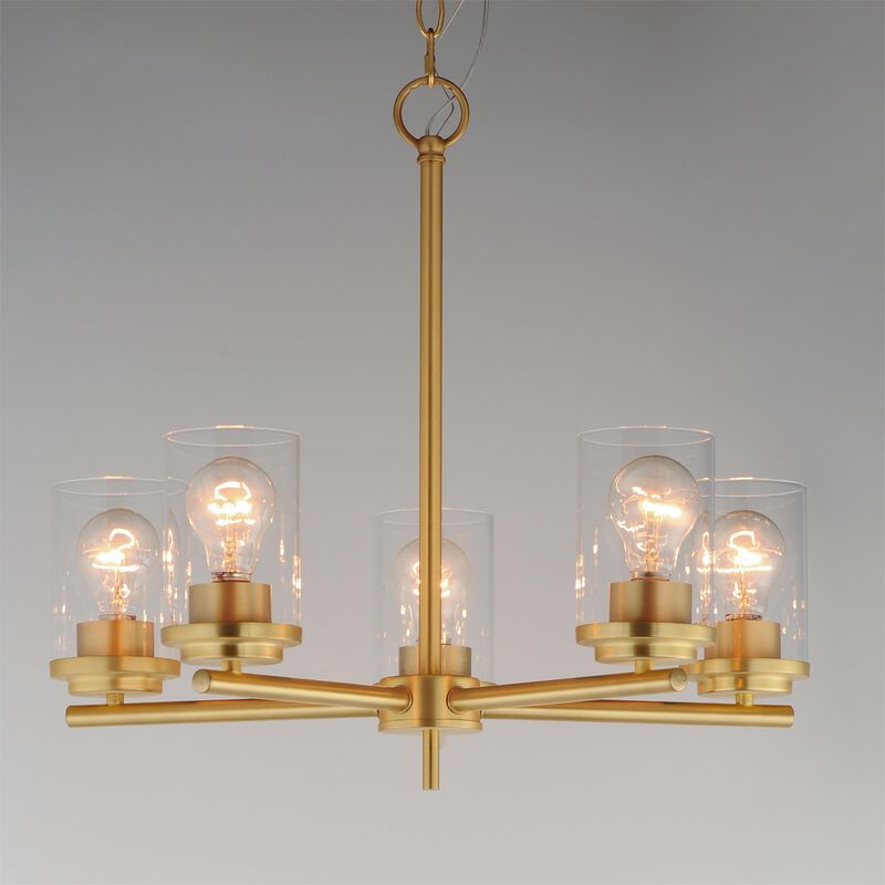 Corona 22 Inch 5 Light Mini Chandelier by Maxim Lighting