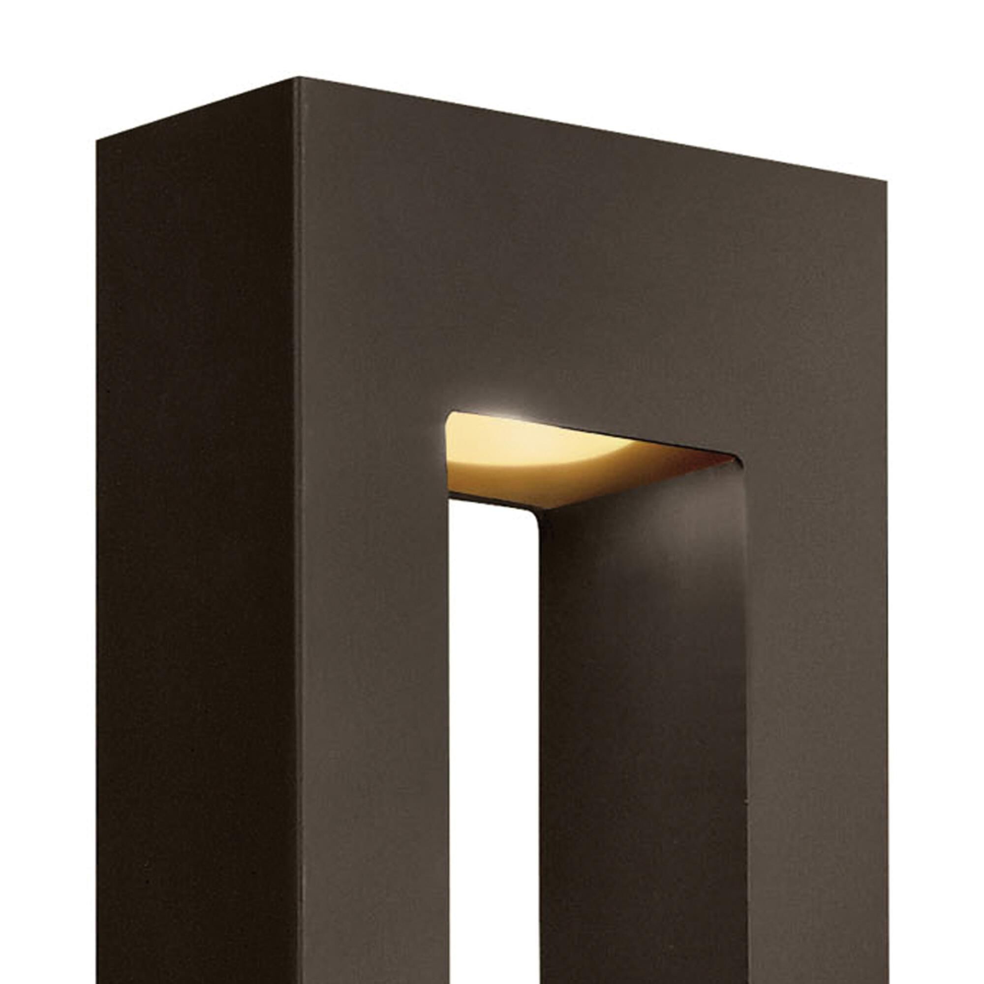 Shown in Bronze finish and Etched Lens glass