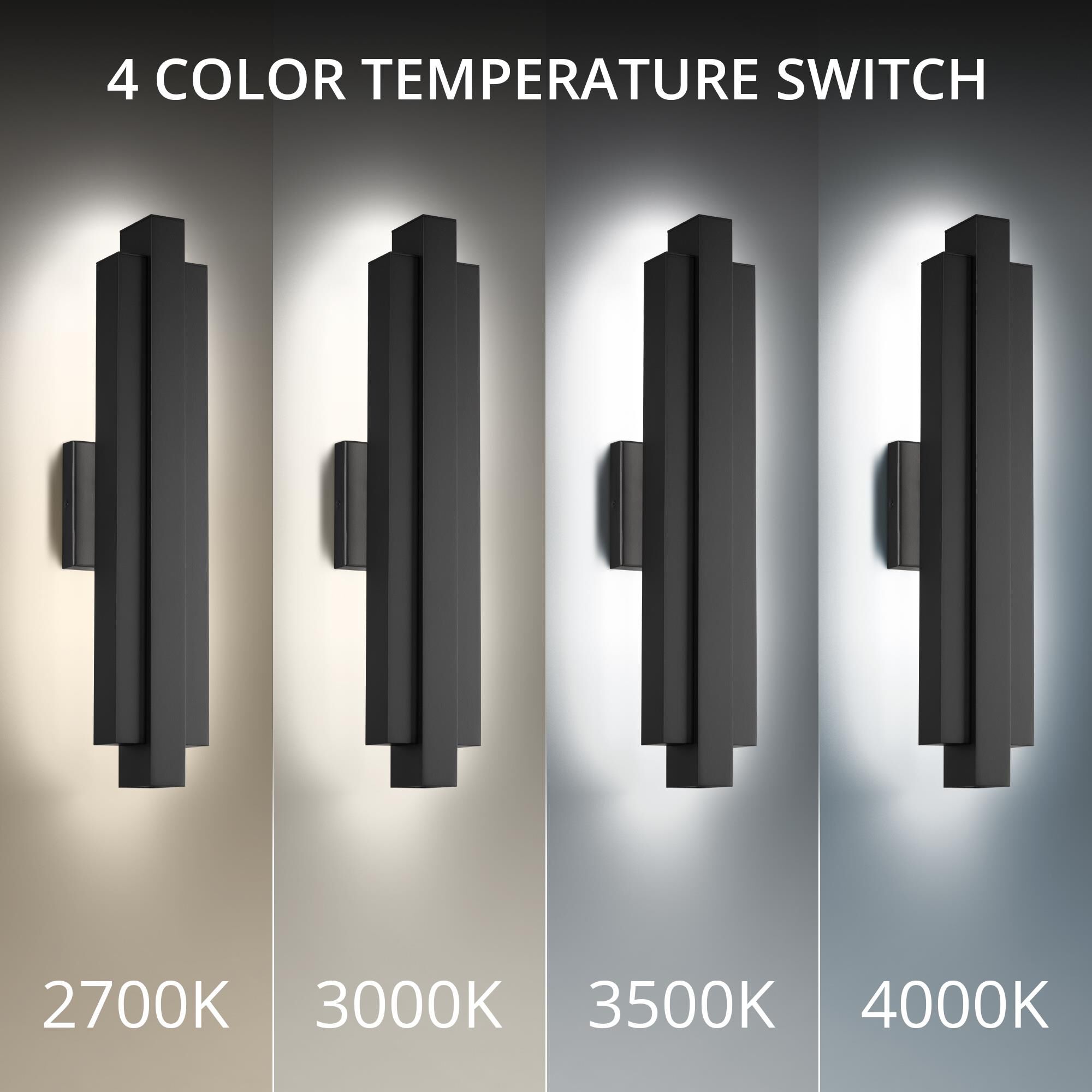 Shown in Black finish