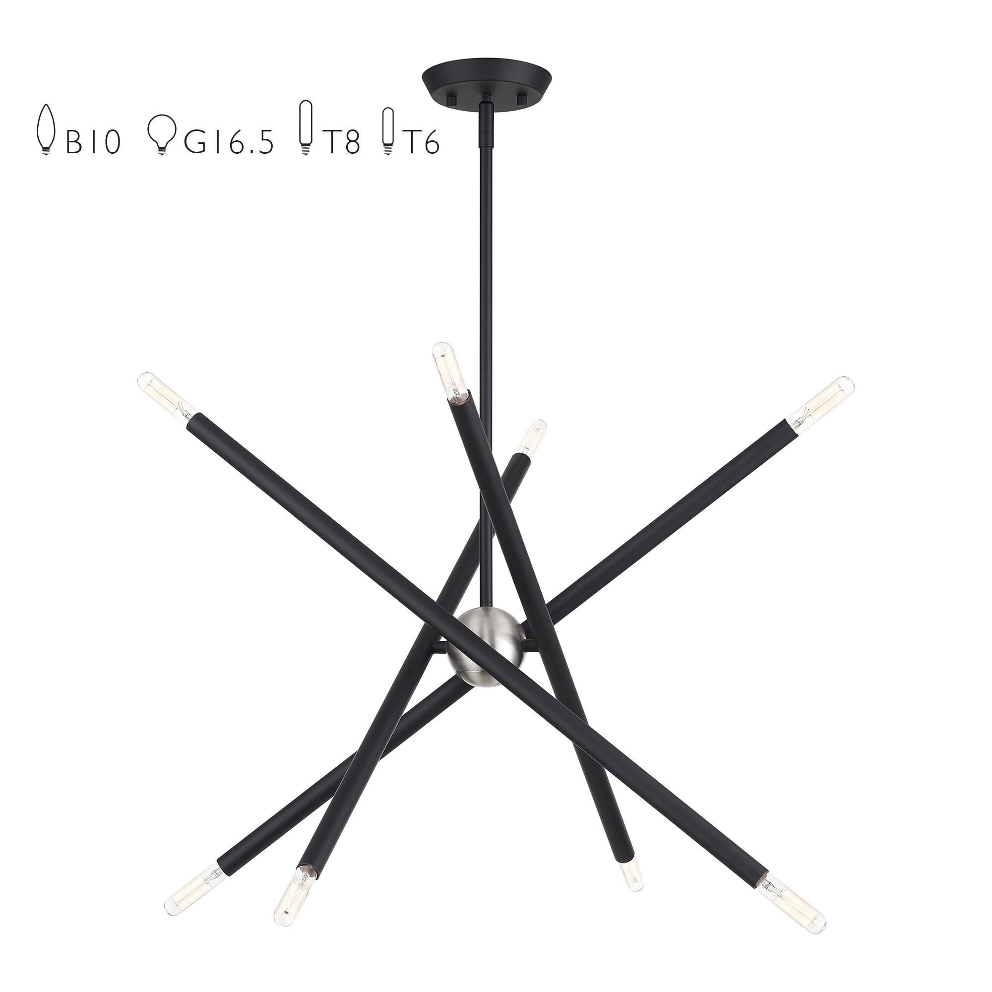 Shown in Black finish