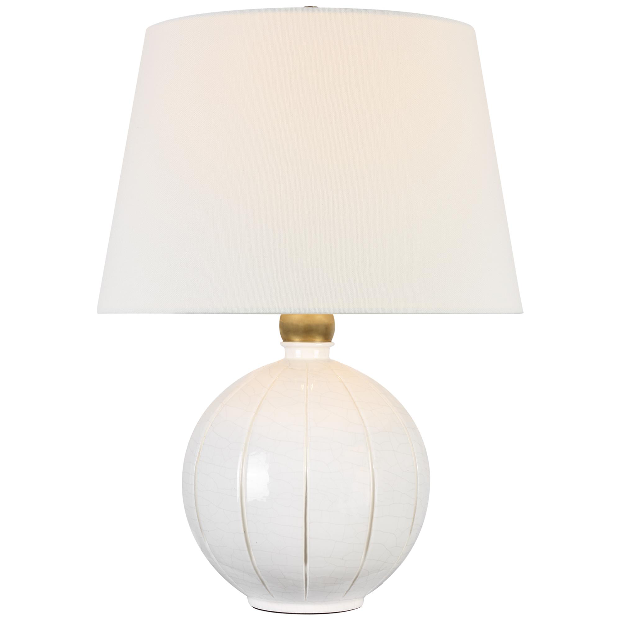 Shown in Crackled Ivory finish