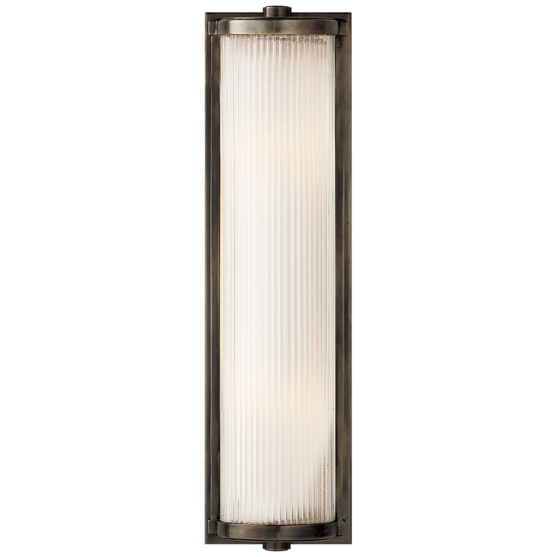 Thomas O'Brien Dresser 18 Inch 2 Light Bath Vanity Light by Visual Comfort Signature Collection