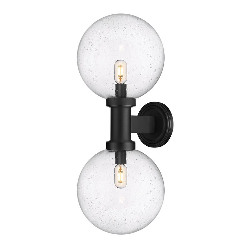 Laurent 30 Inch Tall 2 Light Outdoor Wall Light by Z-Lite