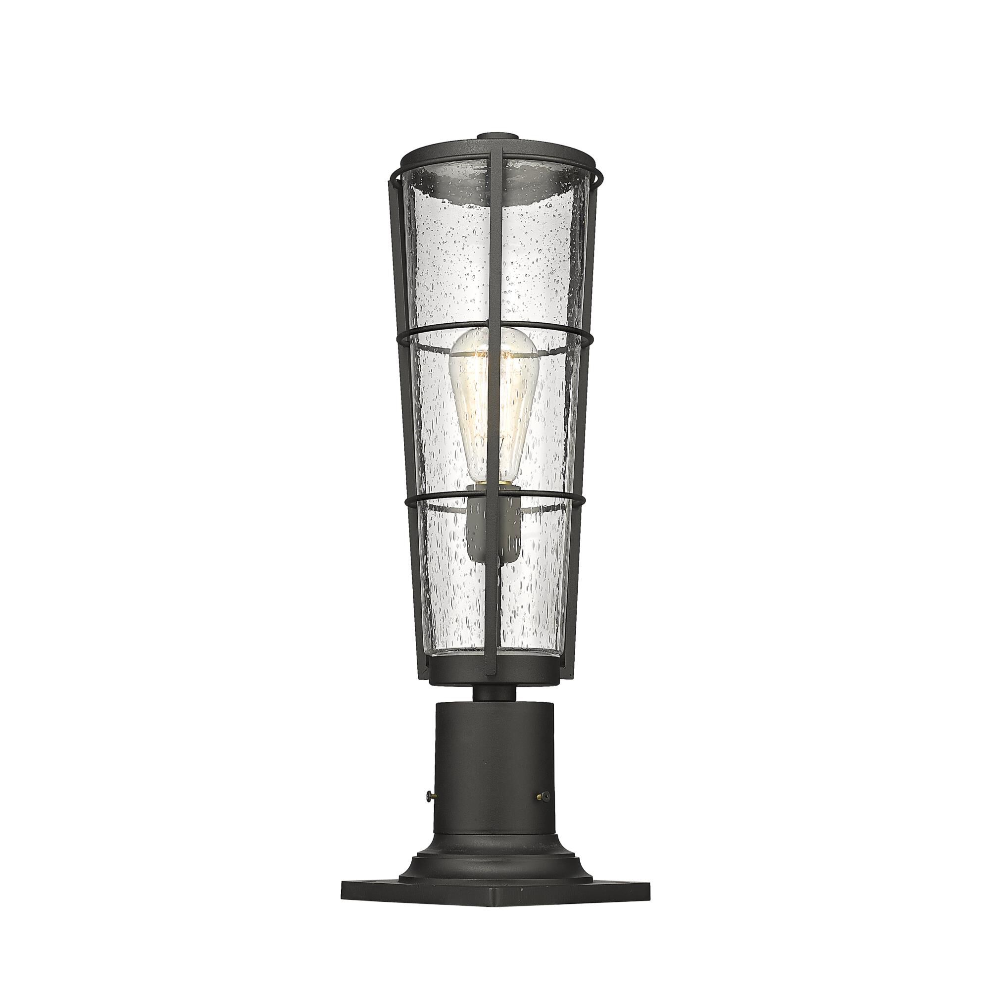 Z-Lite Helix 21 Inch Tall Outdoor Pier Lamp