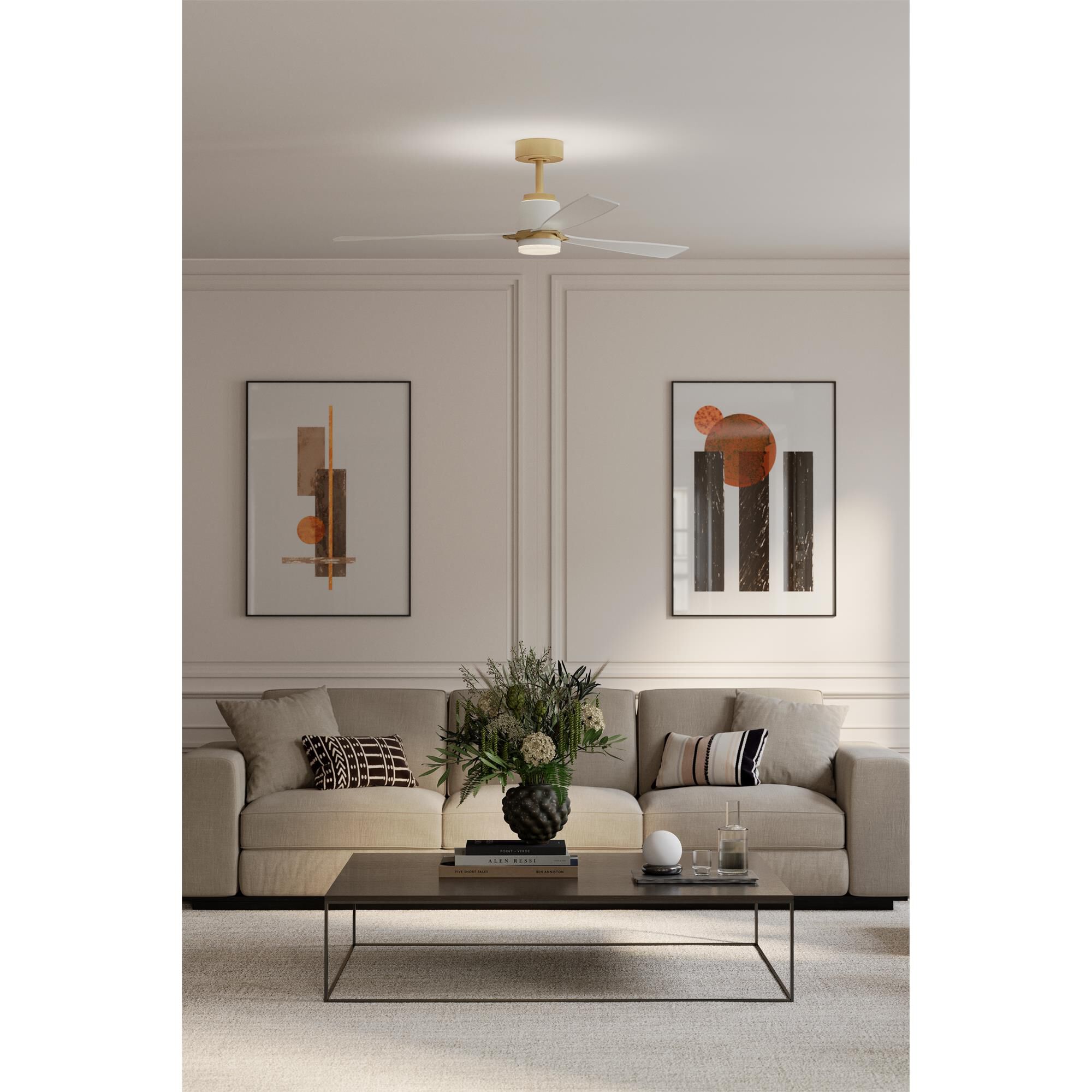 Shown in Legacy Brass finish and Clear Acrylic Lens glass