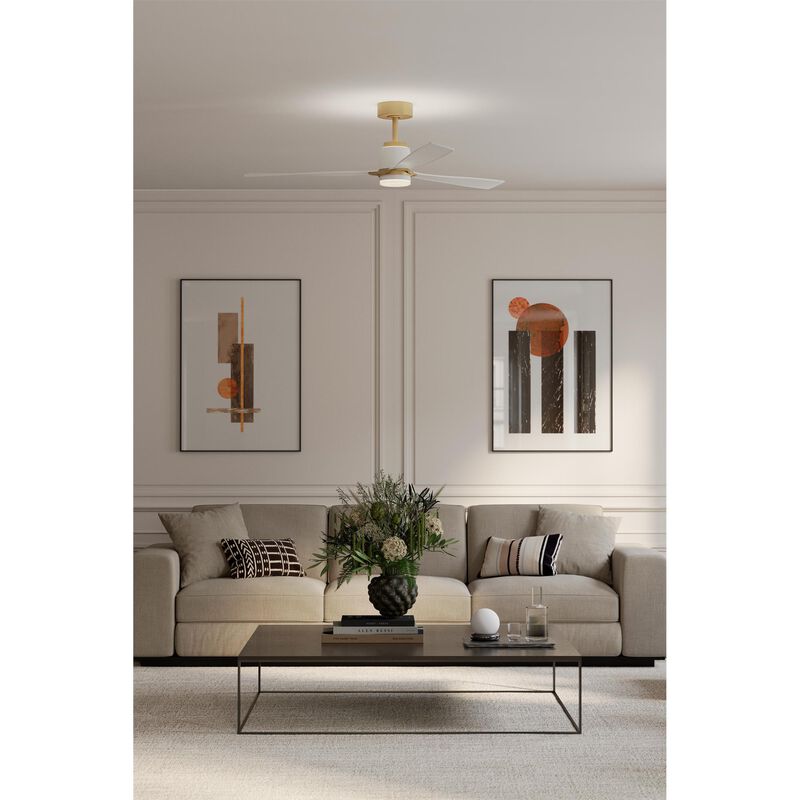 Foxden 53 Inch Ceiling Fan with Light Kit by Minka Aire