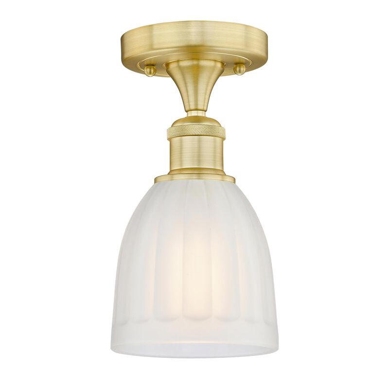 Bruno Marashlian Brookfield 5 Inch 1 Light Semi Flush Mount by Innovations Lighting