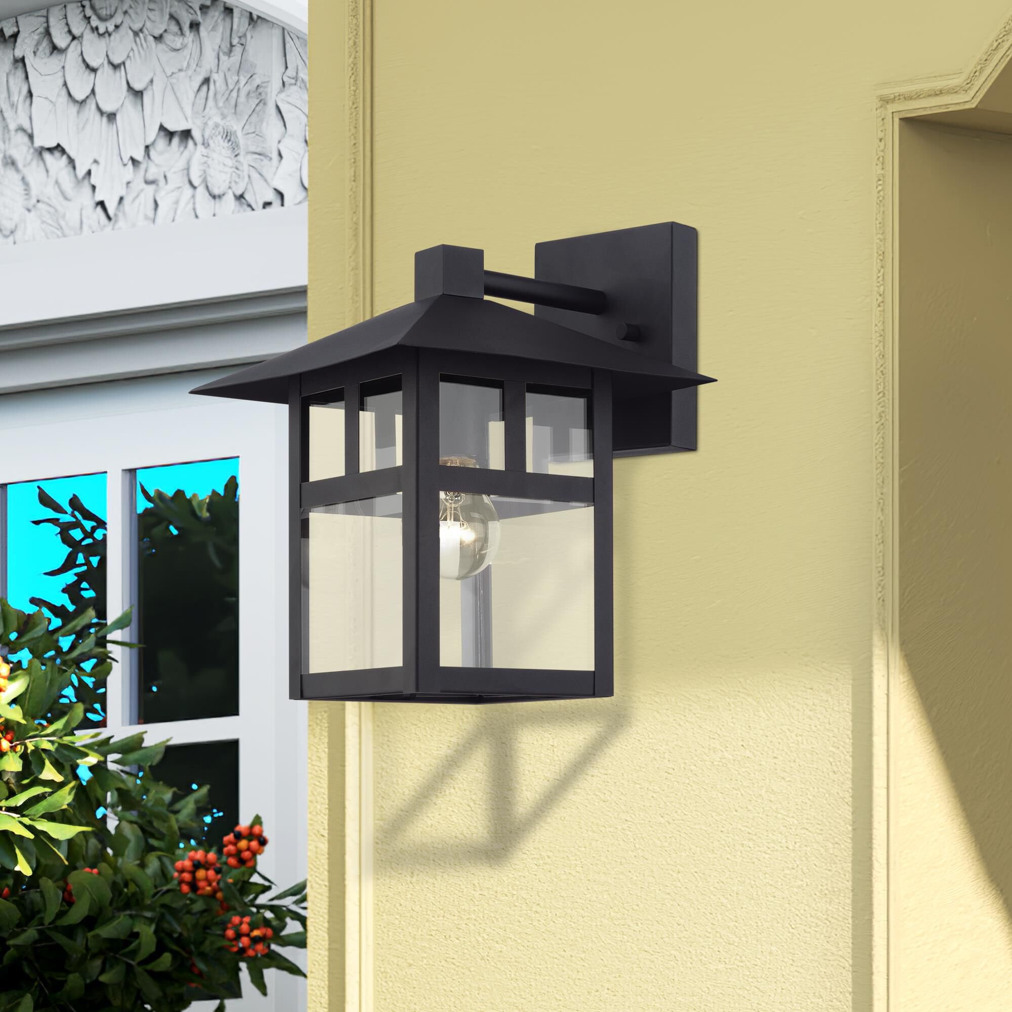 Crestlake 9 Inch Outdoor Wall Light by Livex Lighting
