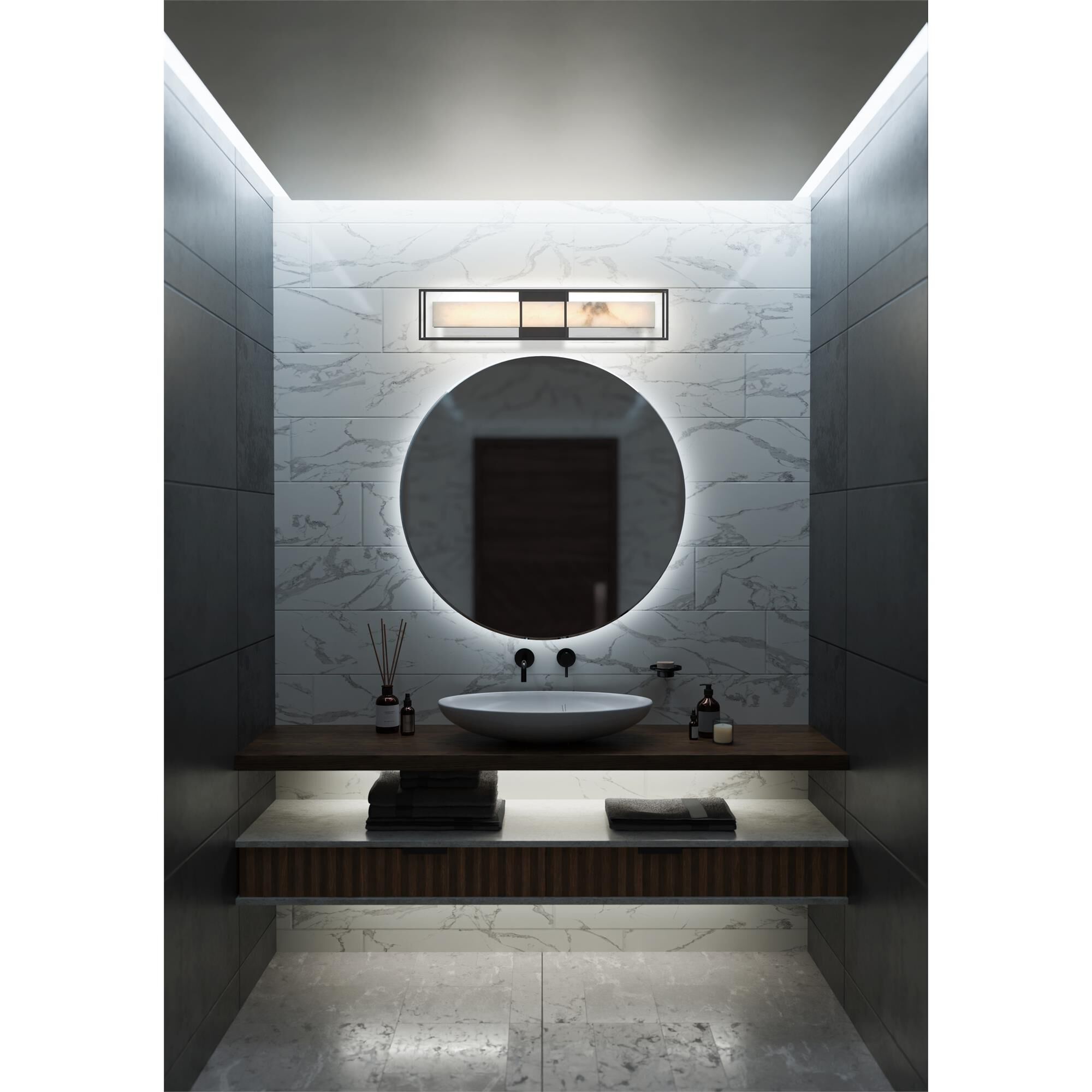 Blakley 24 Inch Outdoor Wall Light,