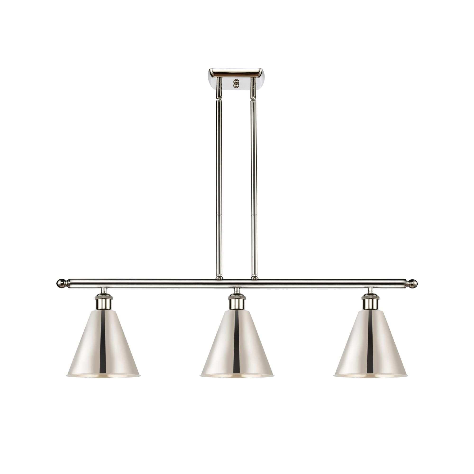 Bruno Marashlian Ballston Cone 36 Inch 3 Light Linear Suspension Light by Innovations Lighting