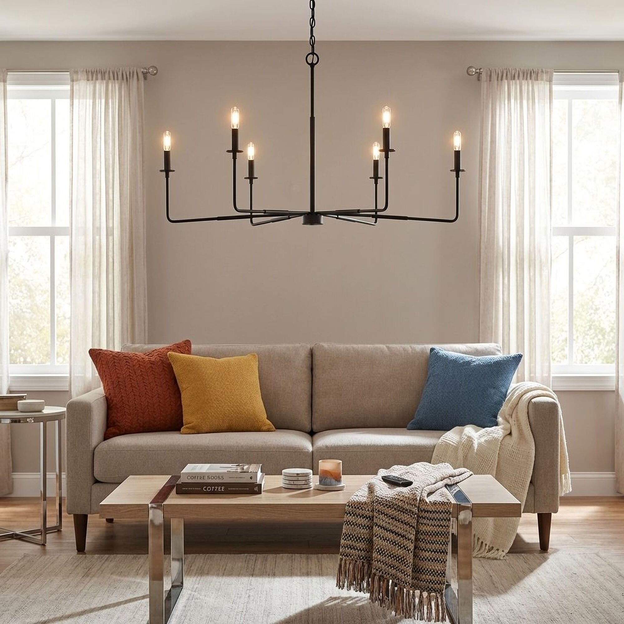 Salerno Large Chandelier,