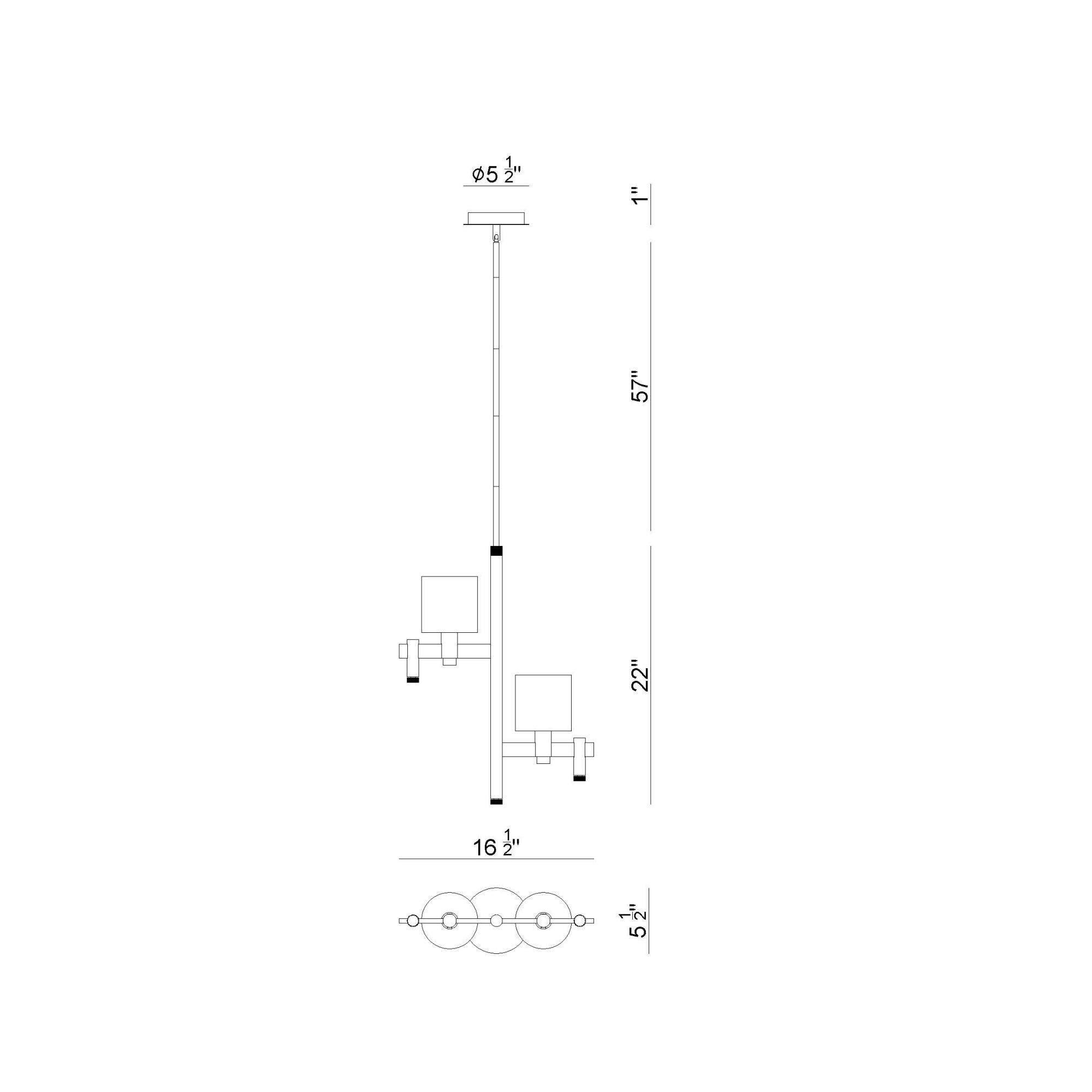 Decato 6 Inch Mini Pendant by Eurofase Lighting
