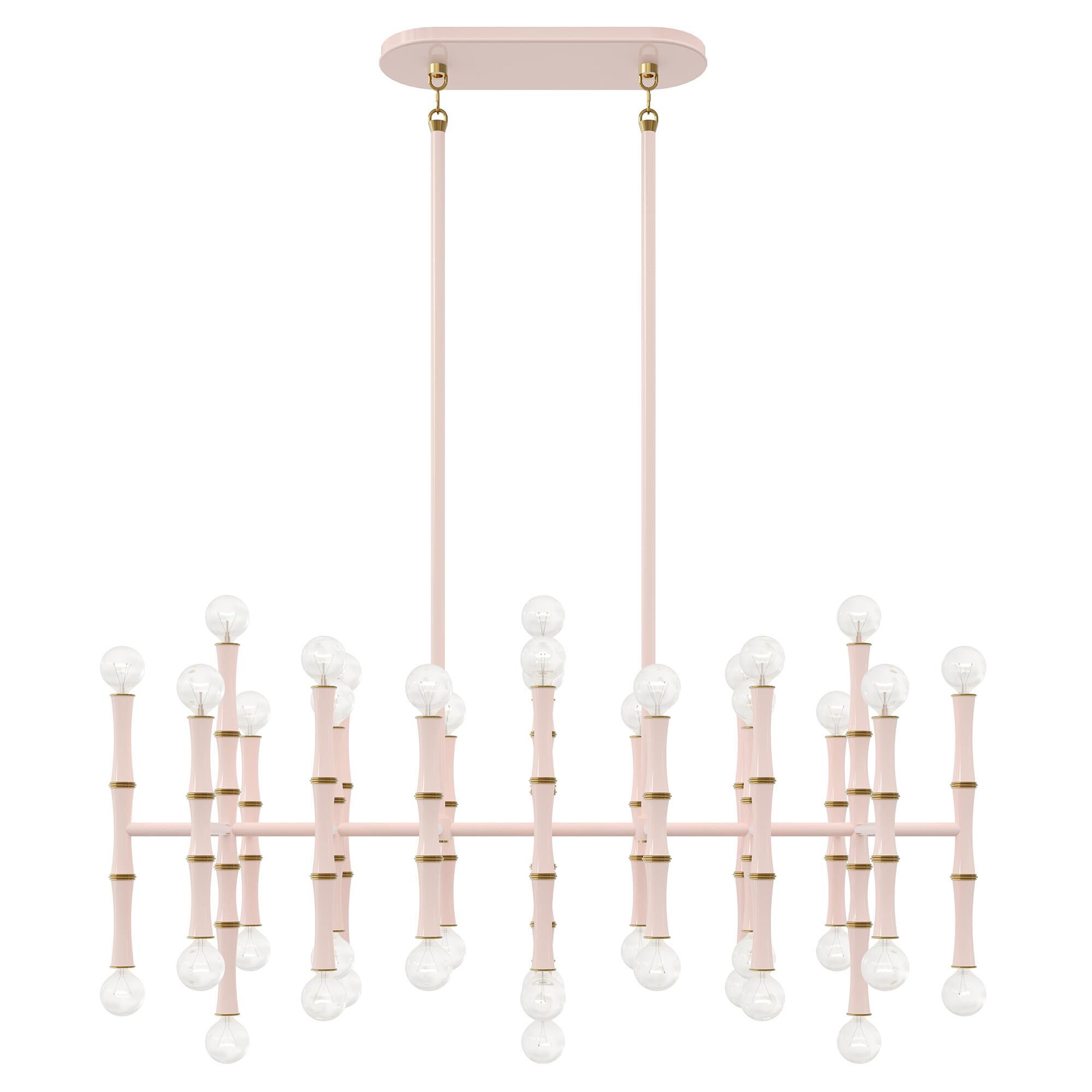 Shown in Rose Water finish and Modern Brass accent