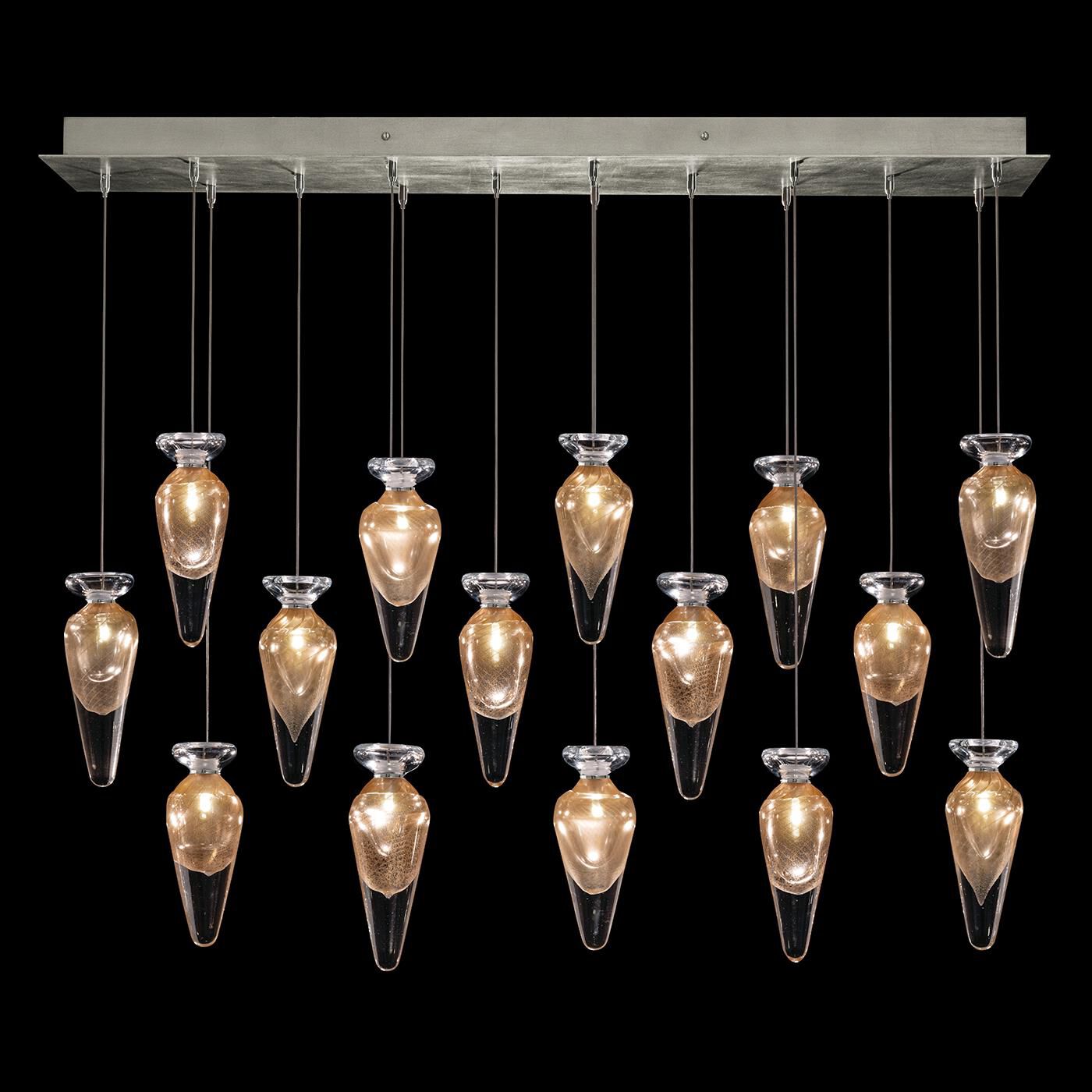 Essence 49 Inch Linear Suspension Light by Fine Art Handcrafted Lighting