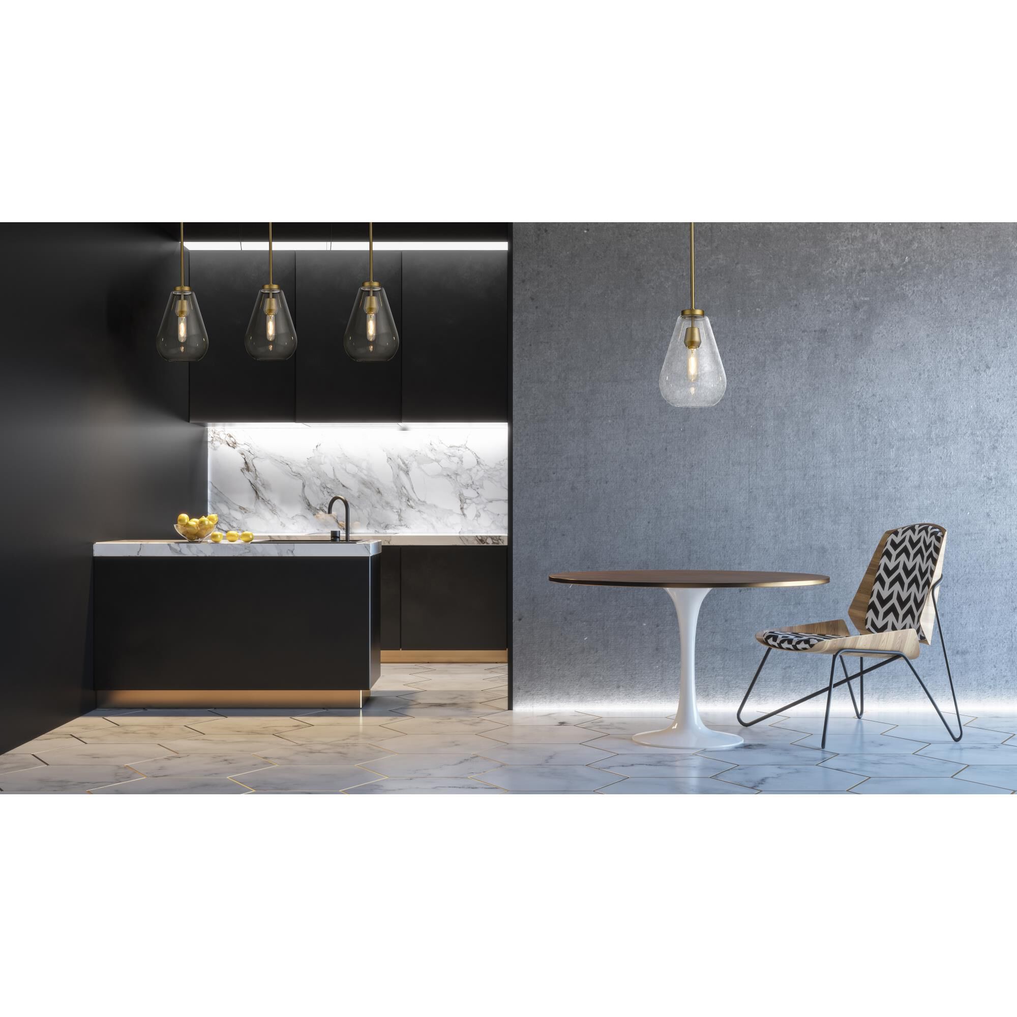 Ayra 36 Inch Linear Suspension Light by Z Lite
