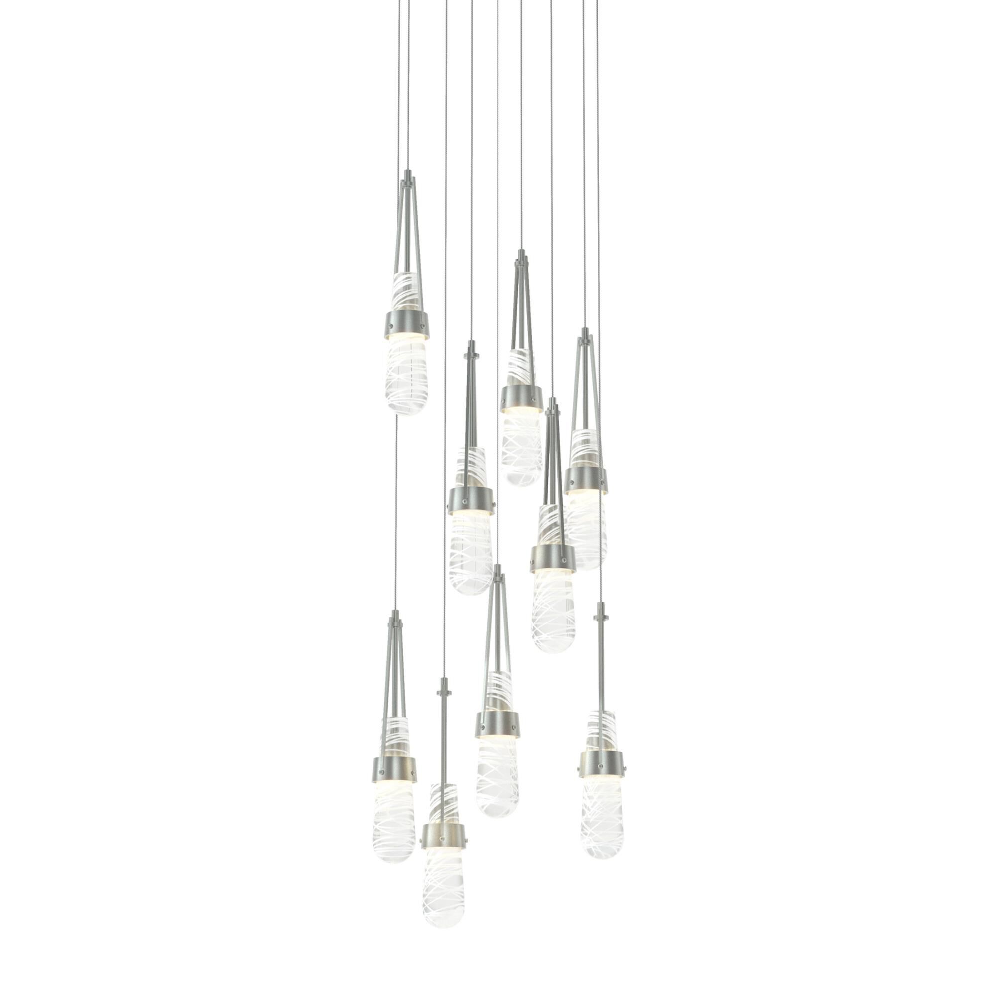 Link 21 Inch Multi Light Pendant by Hubbardton Forge