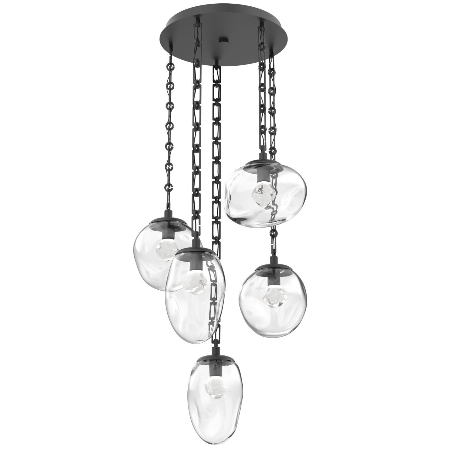 Levi Wilson Cosmos Led 24 Inch Multi Light Pendant by Hammerton Studio