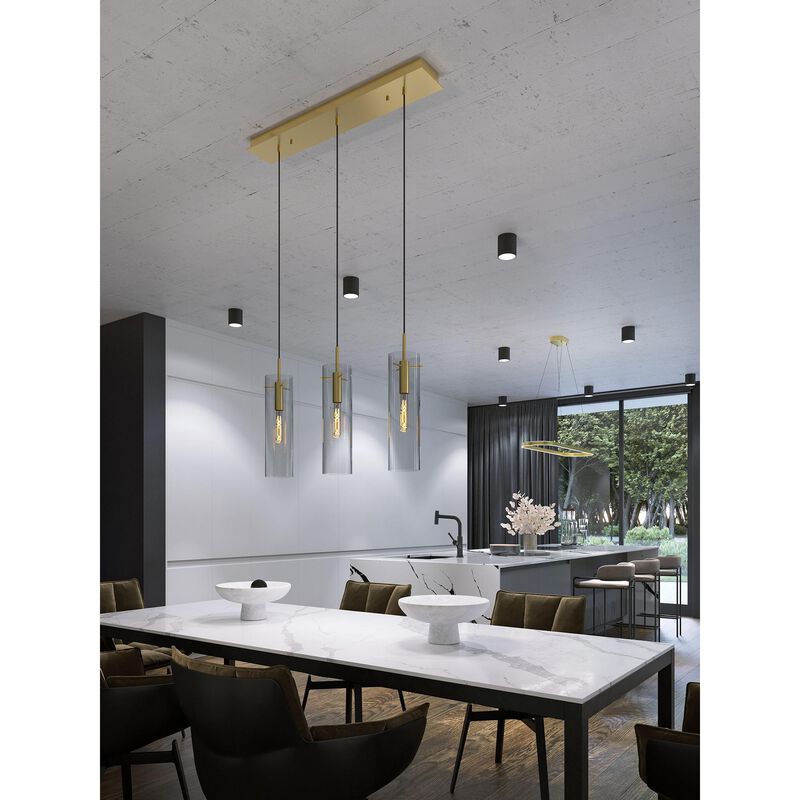 Vista 36 Inch Linear Suspension Light by AFX Lighting