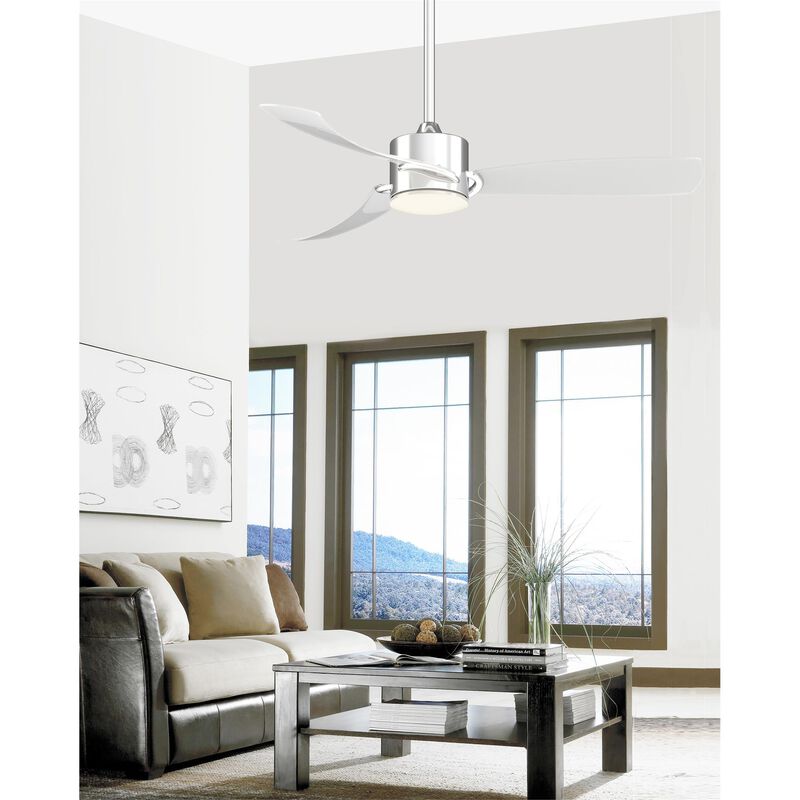 Sculptaire 52 Inch Ceiling Fan with Light Kit by Fanimation