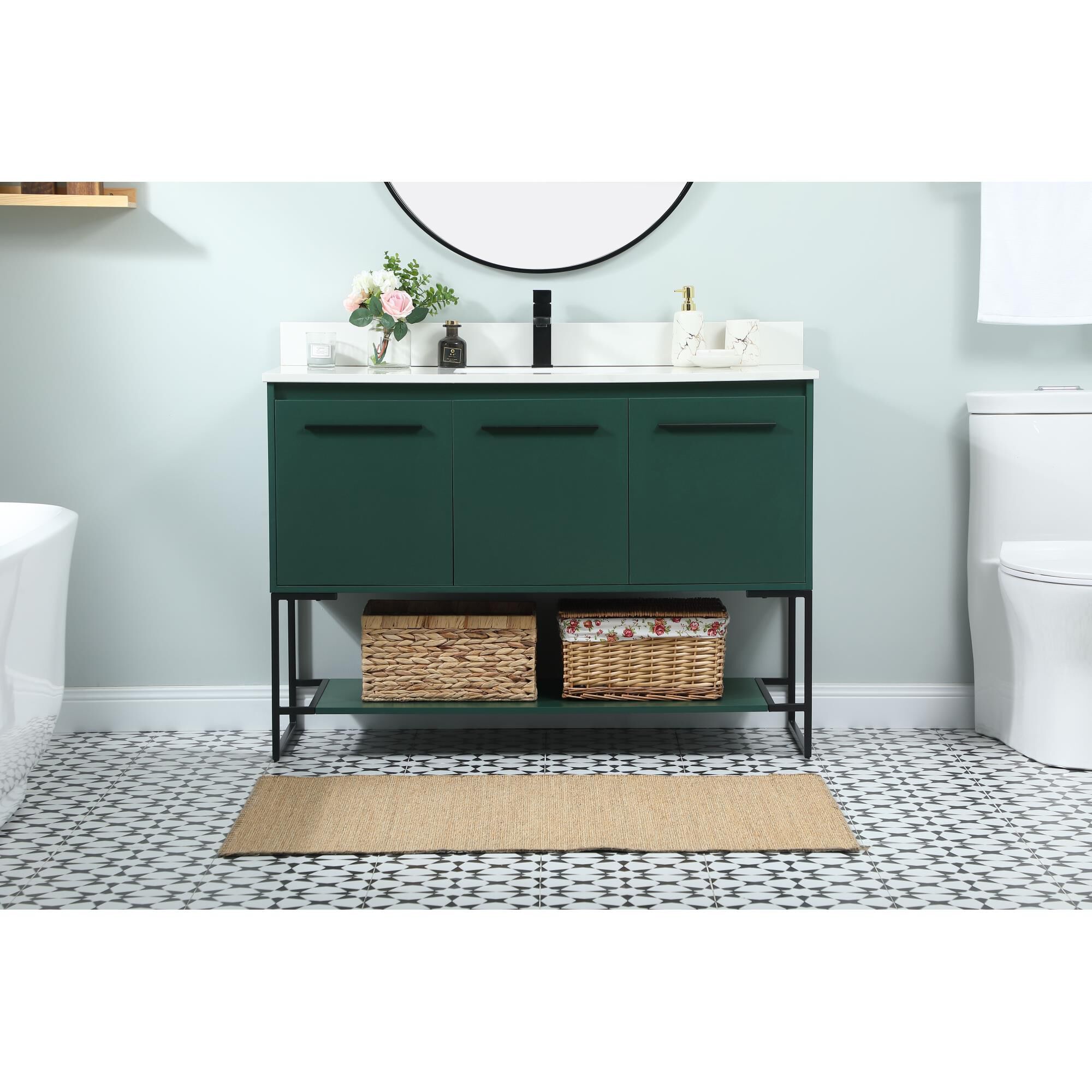 Shown in Green finish