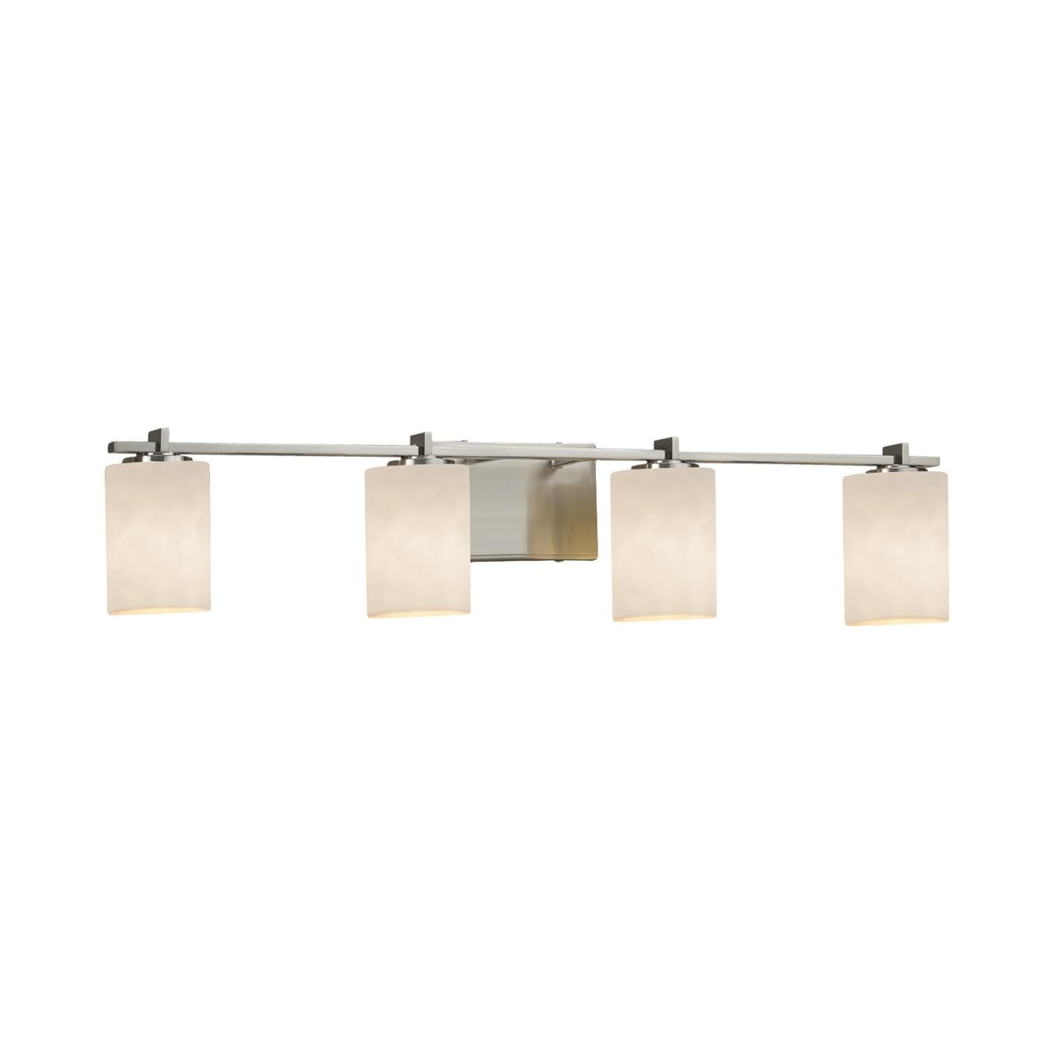 Clouds 34 Inch 4 Light Bath Vanity Light by Justice Design Group