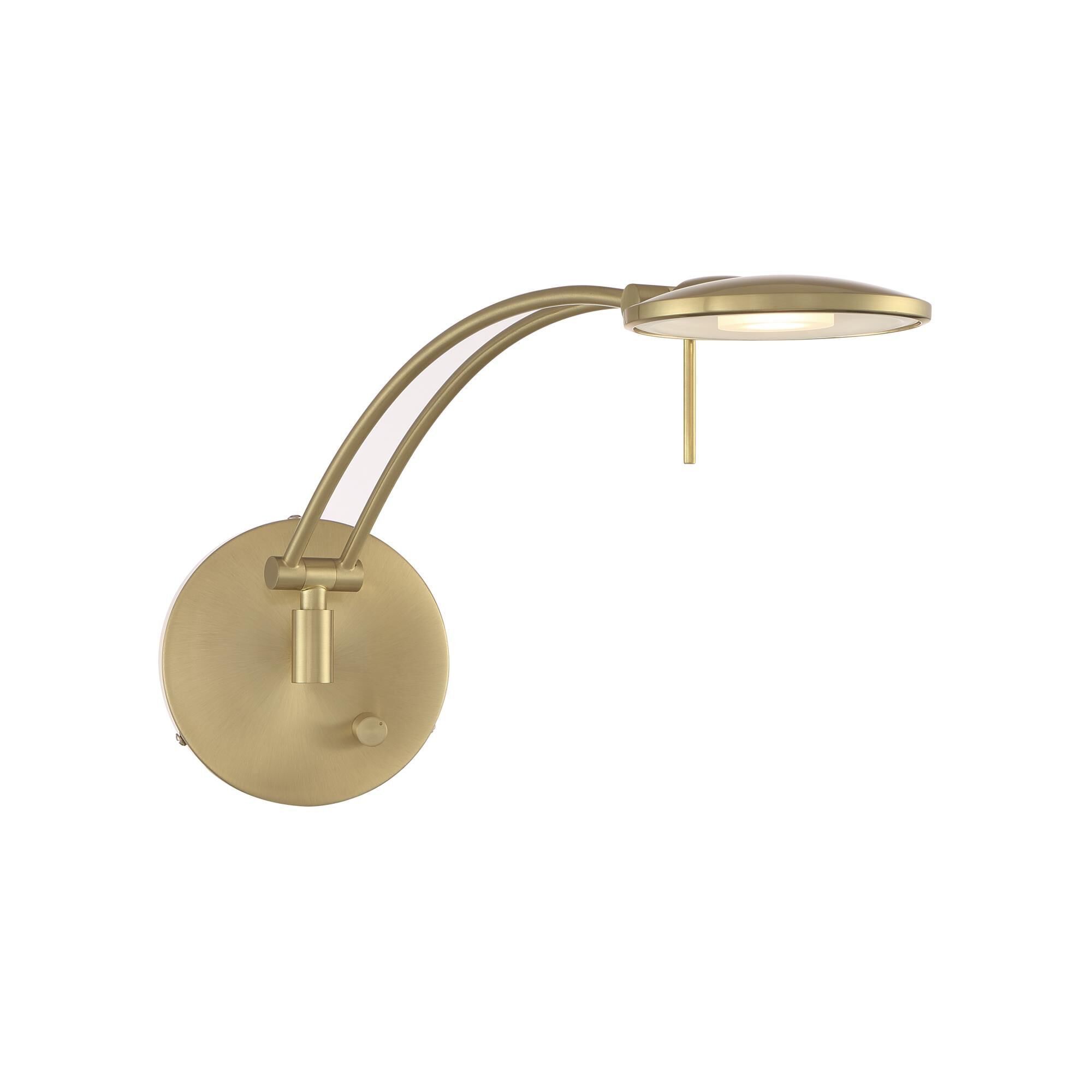 Shown in Satin Brass finish