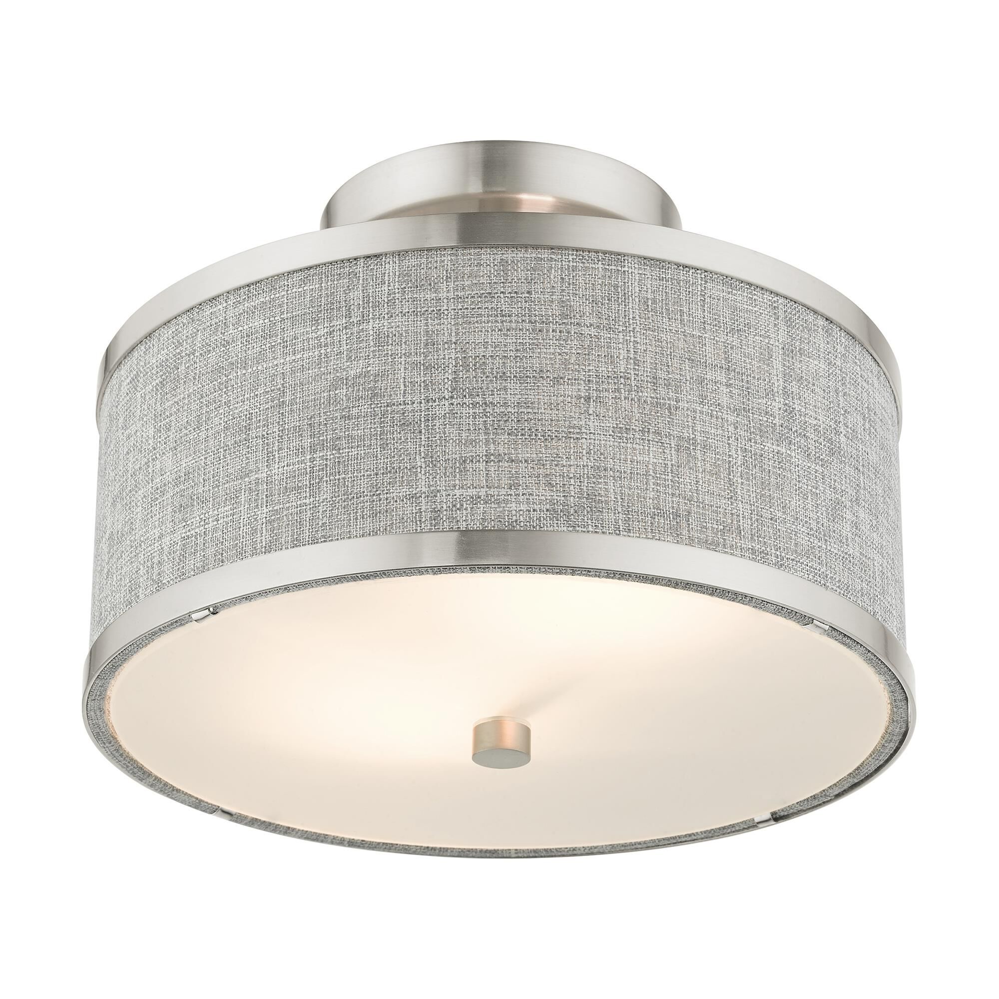 Park Ridge 2 Light Semi Flush Mount by Livex Lighting