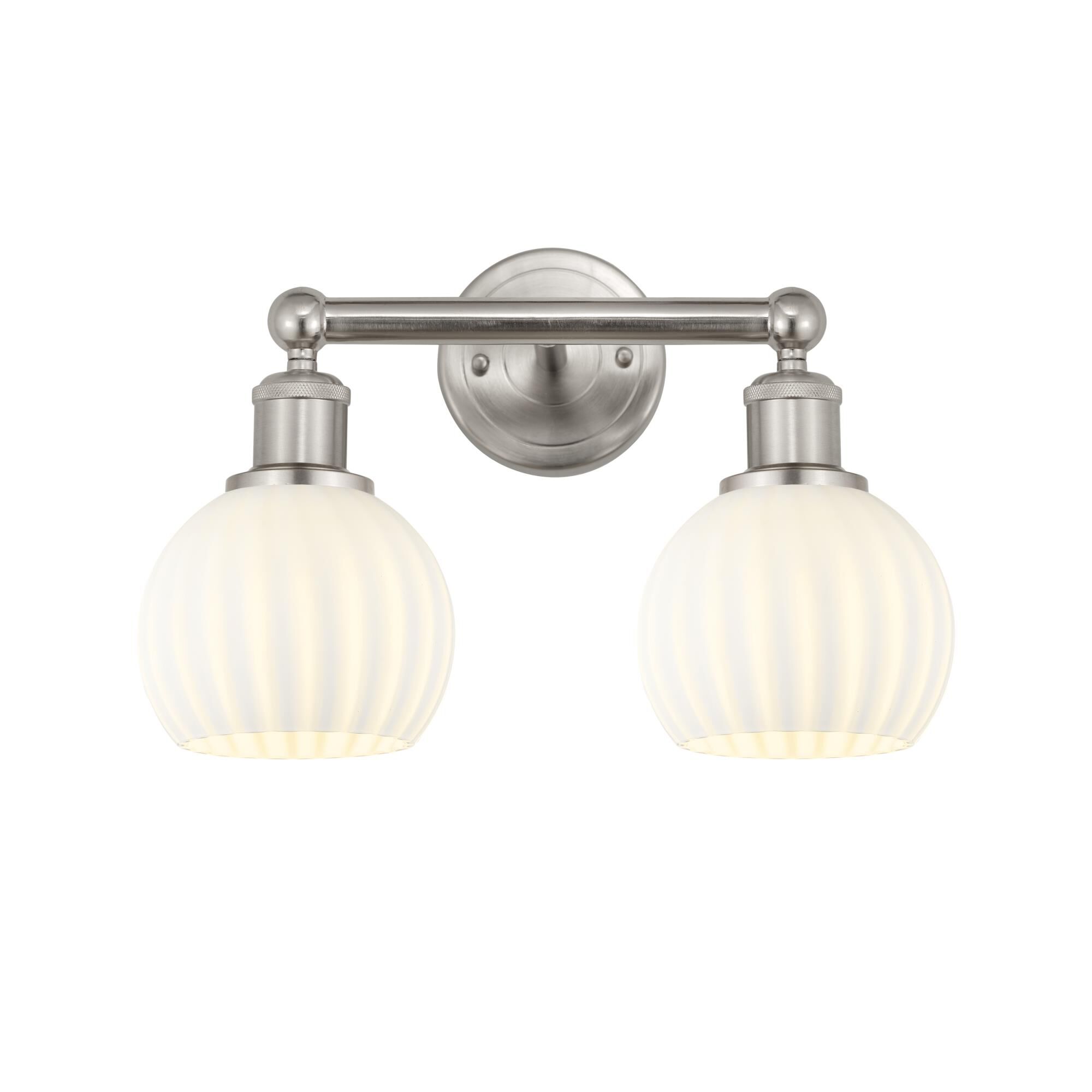 Bruno Marashlian White Venetian 15 Inch Bath Vanity Light by Innovations Lighting