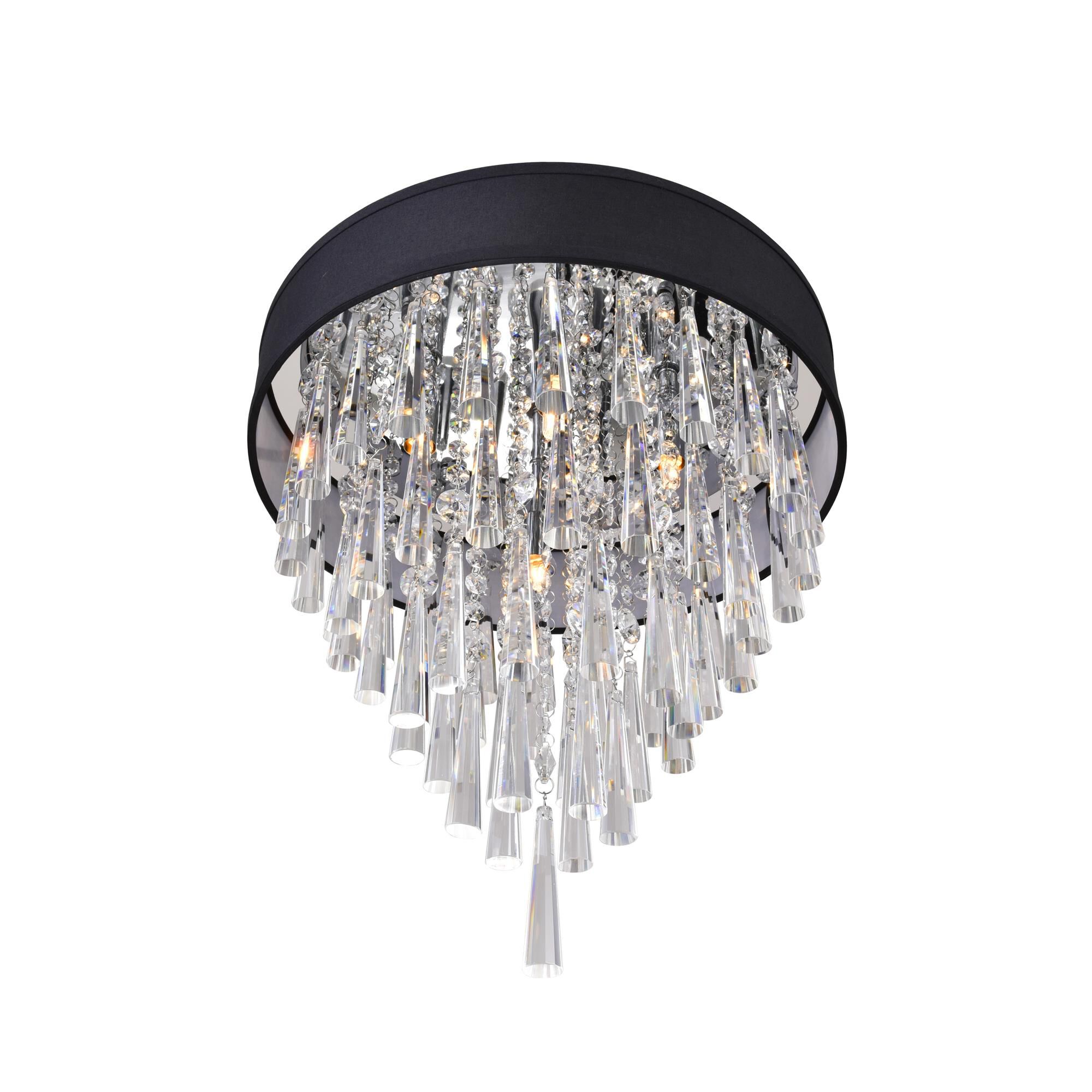 Franca 16 Inch 4 Light Flush Mount by CWI Lighting