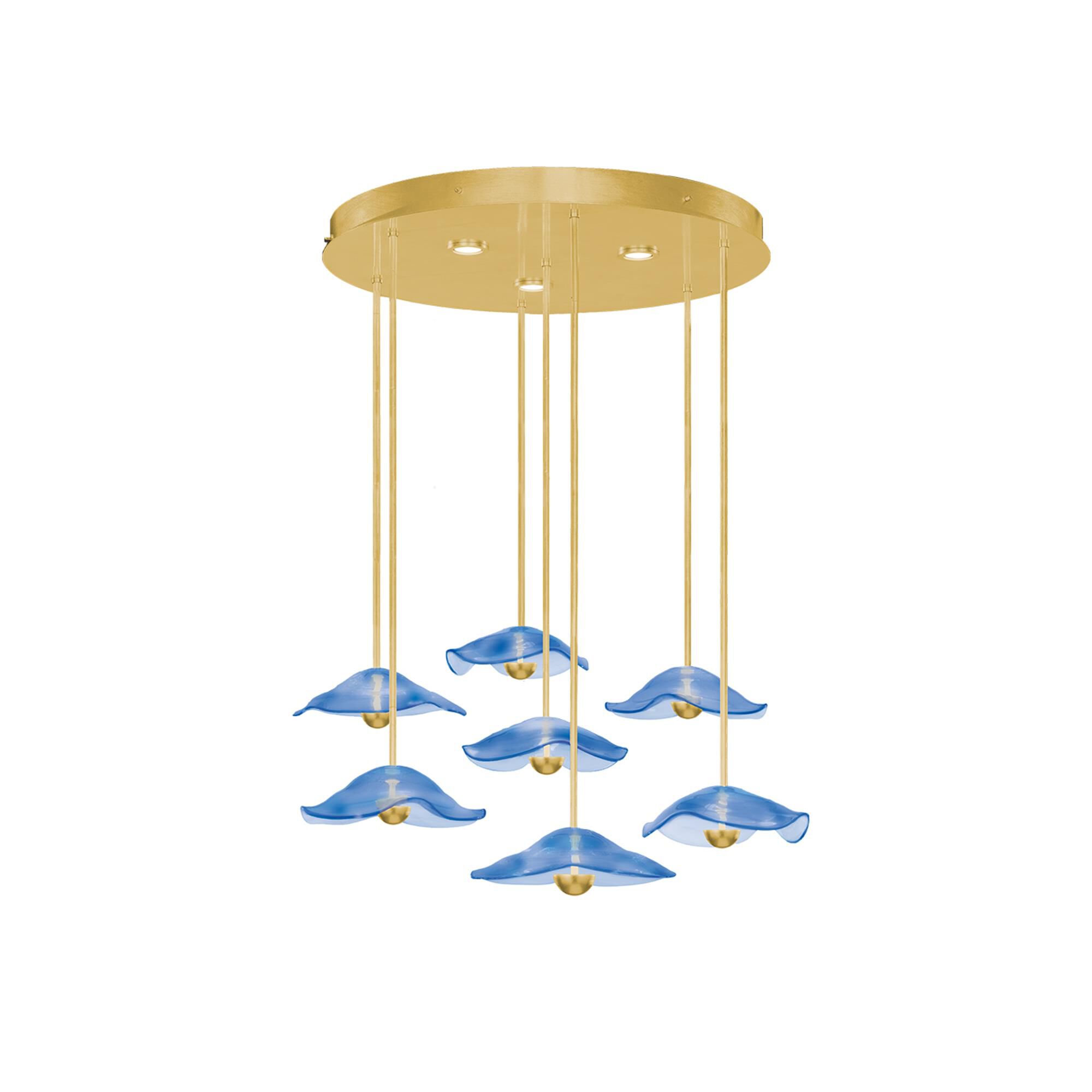 Barclay Butera Embark 43 Inch Multi Light Pendant by Fine Art Handcrafted Lighting