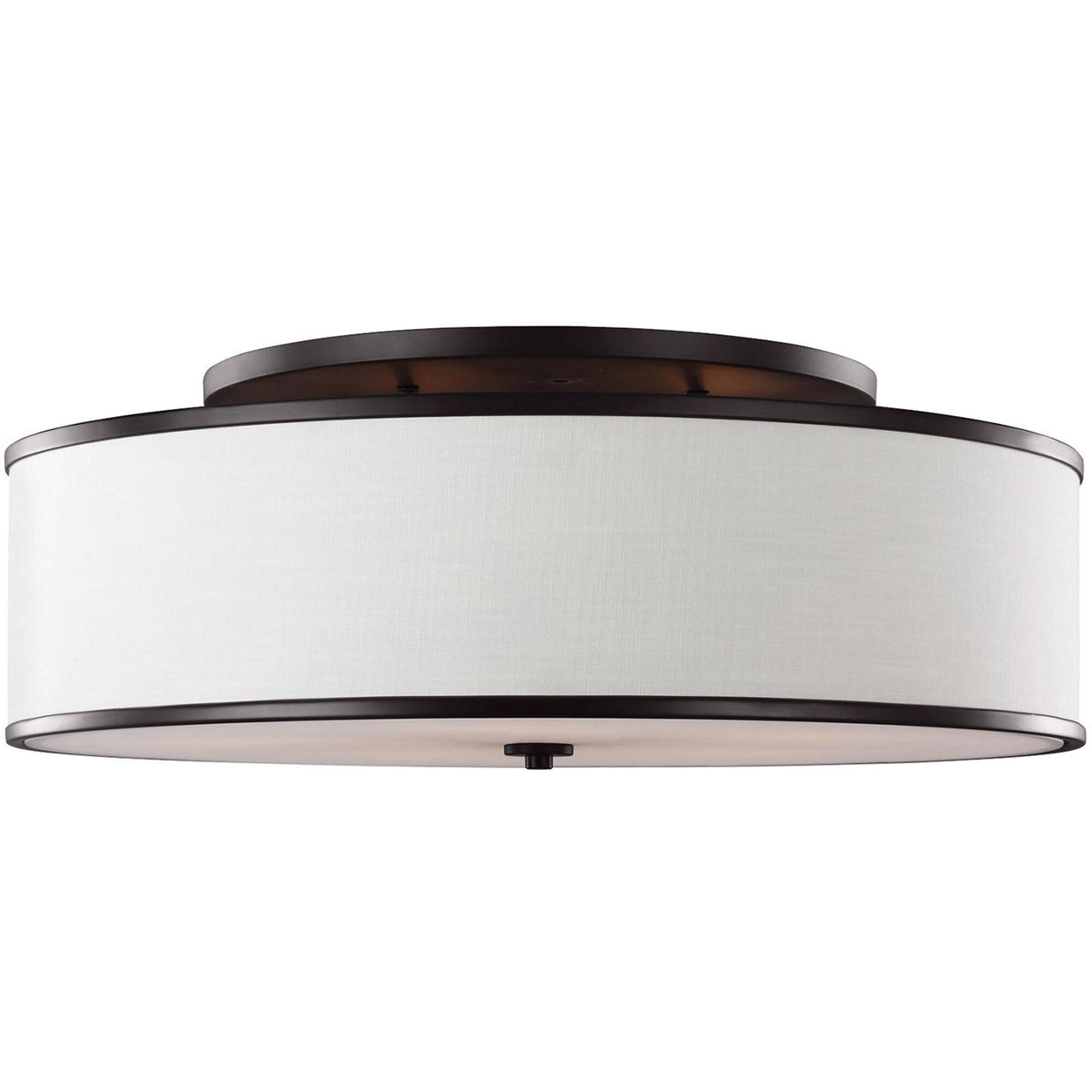 Lennon 30 Inch 5 Light Semi Flush Mount,