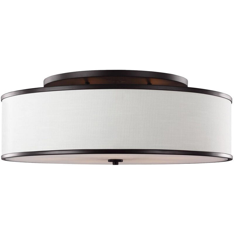 Lennon 30 Inch 5 Light Semi Flush Mount by Visual Comfort Studio