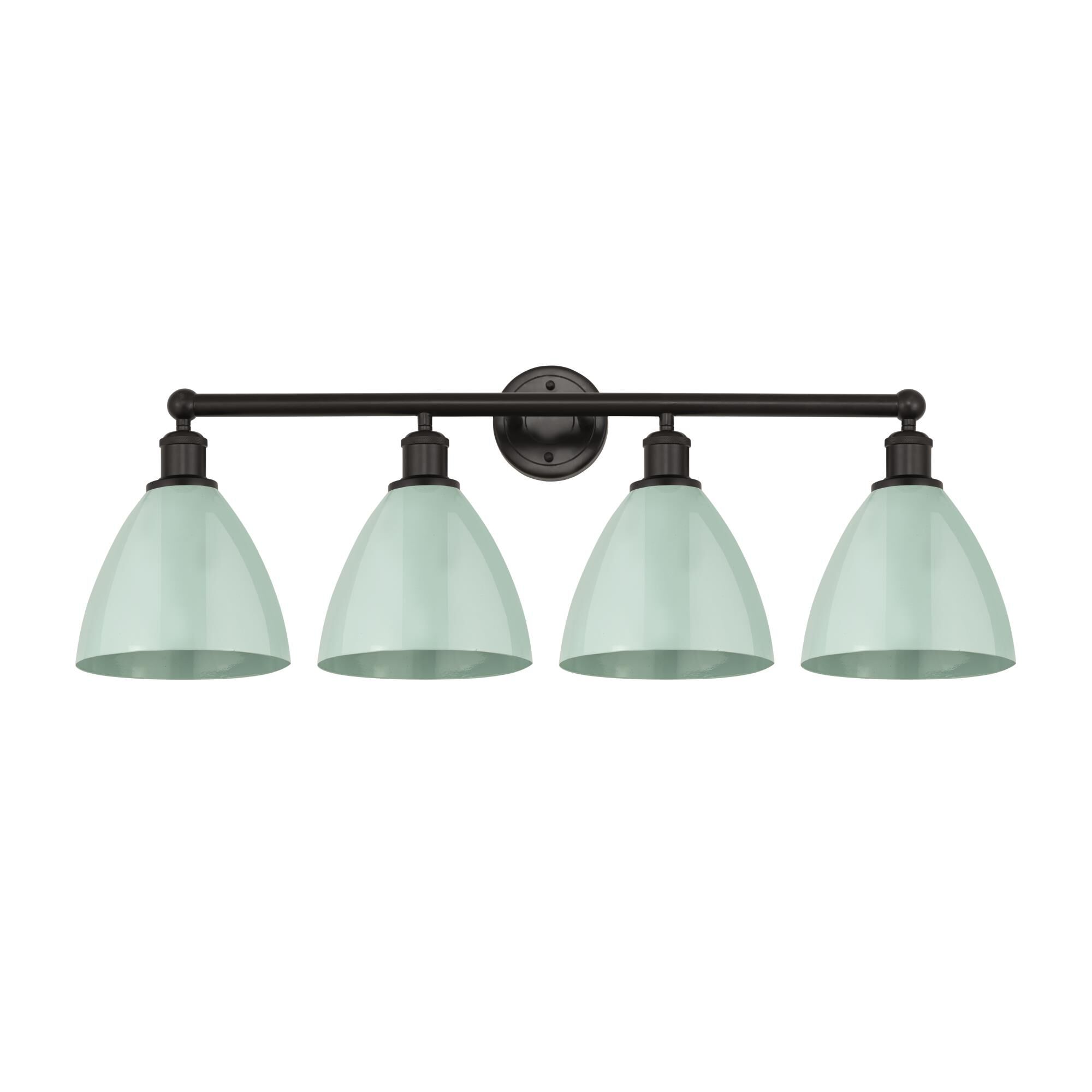 Bruno Marashlian Plymouth Dome 34 Inch 4 Light Bath Vanity Light by Innovations Lighting