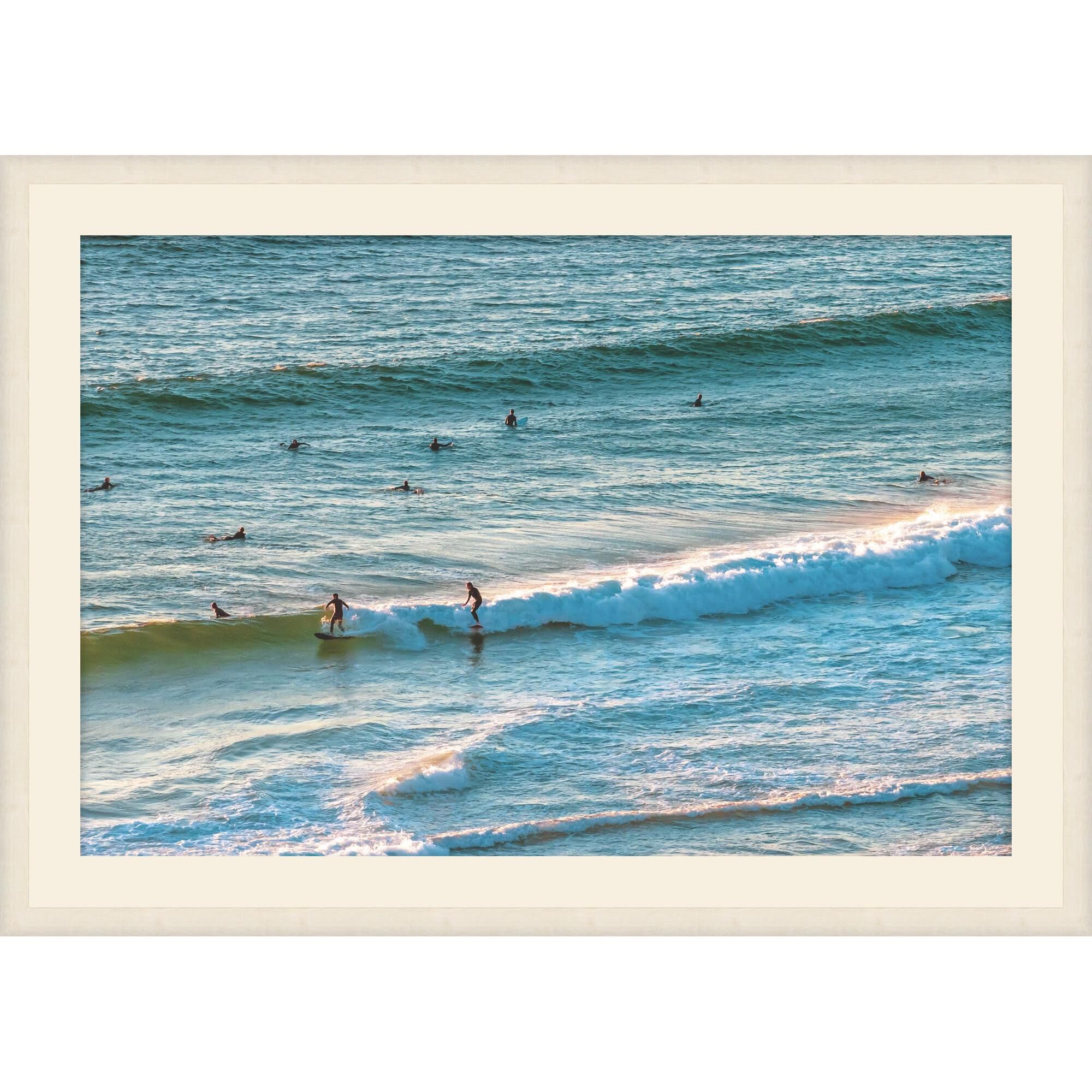 Rs Photo Sagres Portugal Surfer Print by LEVEL57