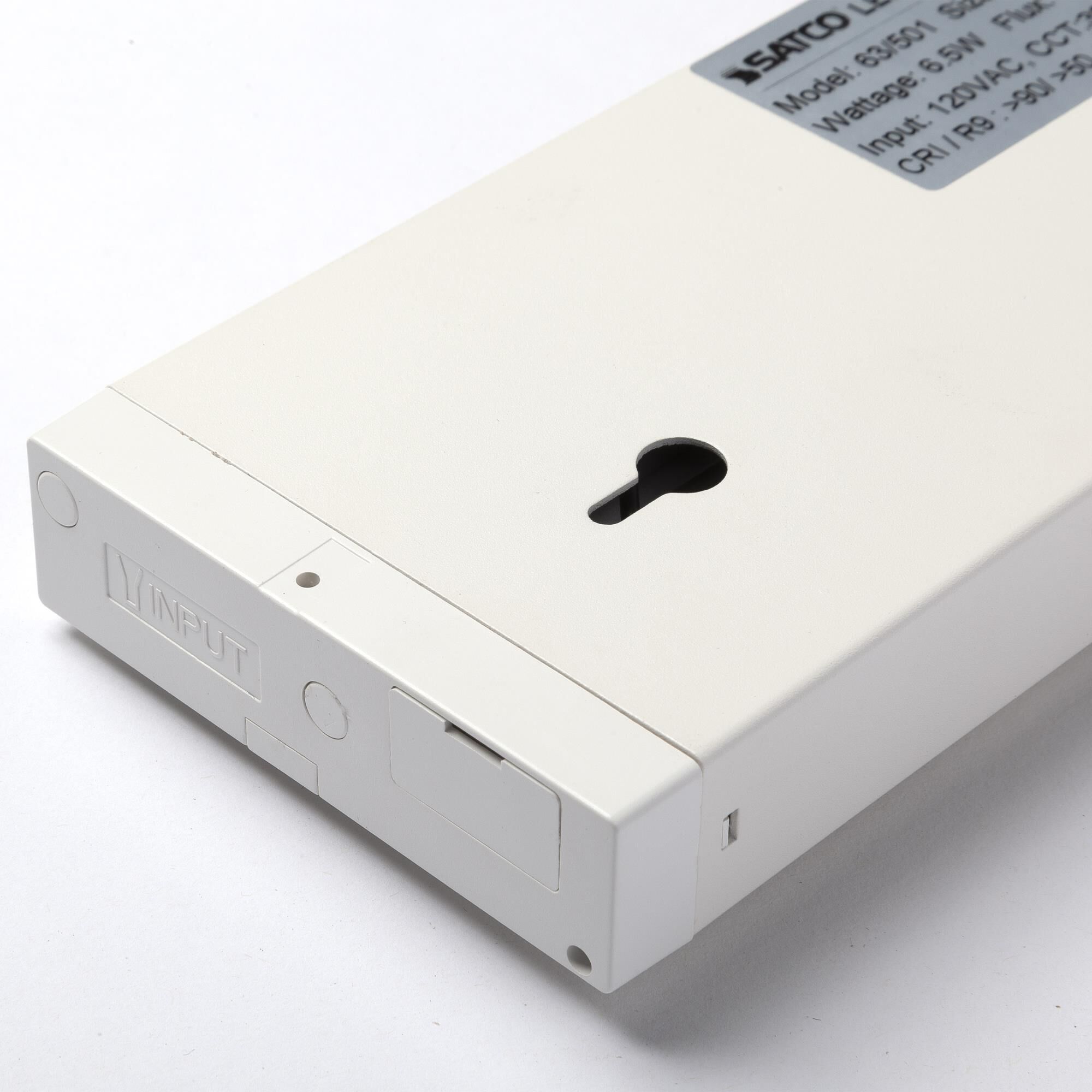 Shown in White finish