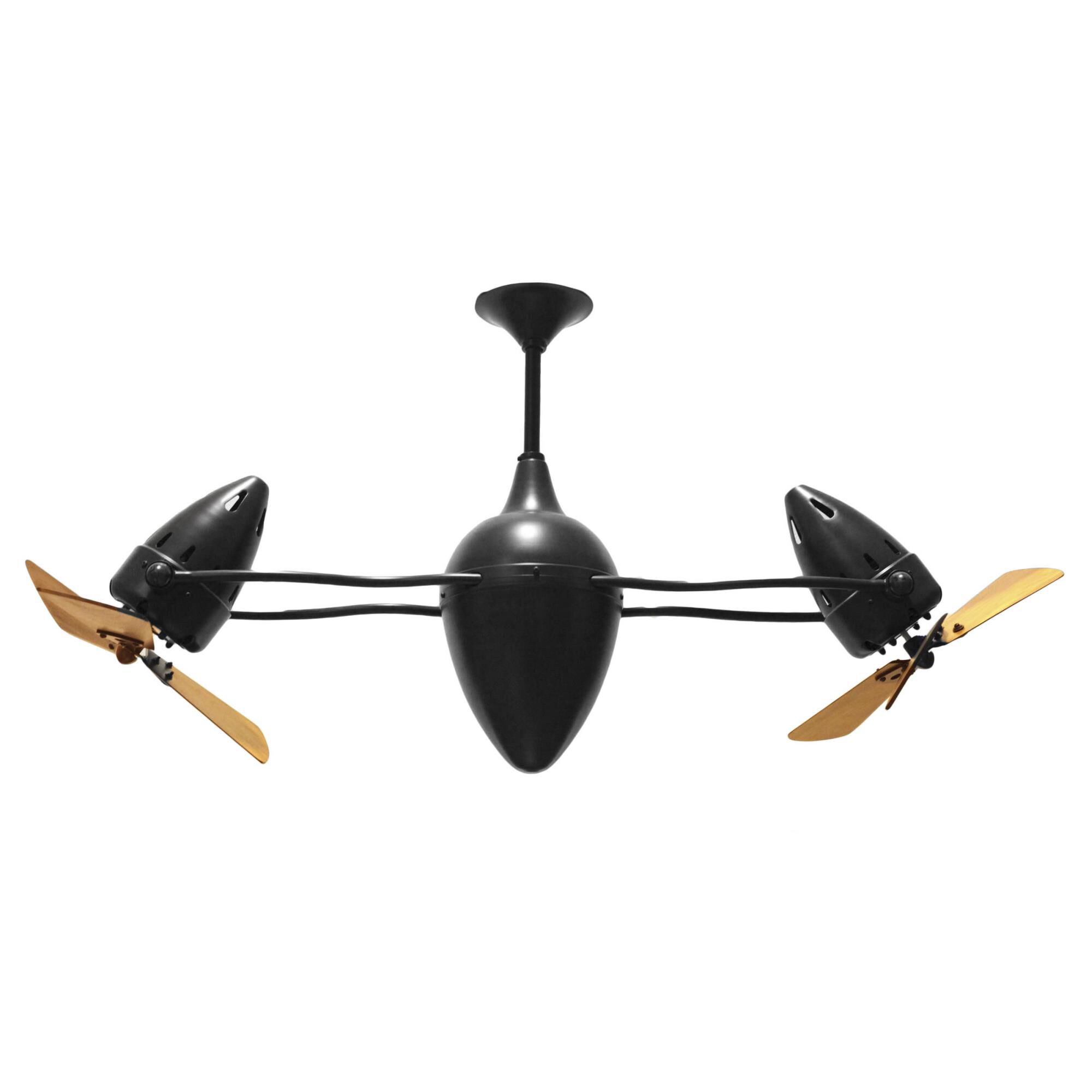 Ar Ruthiane Oscillating Multi Head Ceiling Fan by Matthews Fan Company