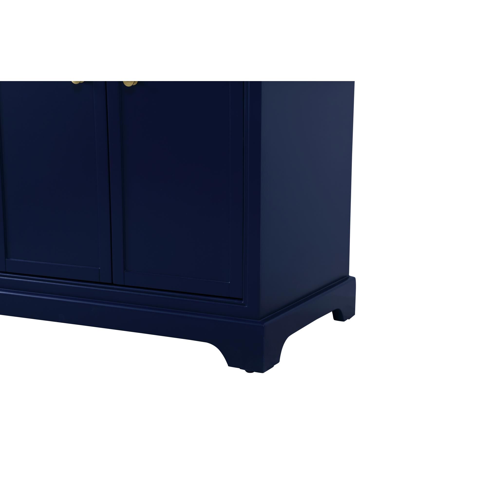 Shown in Blue finish