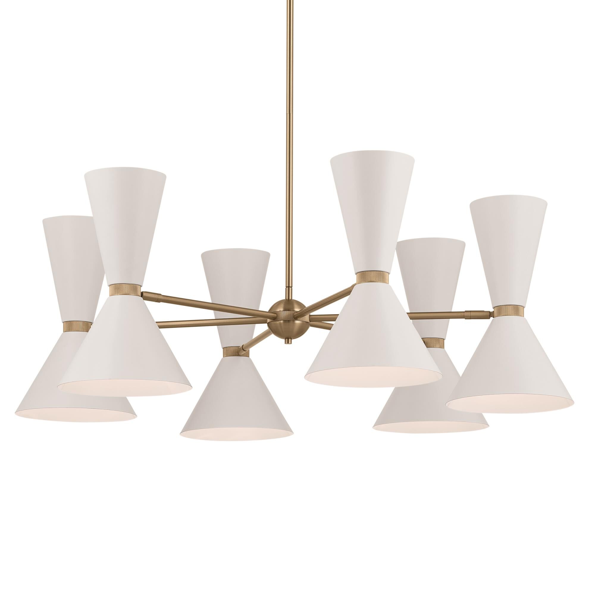 Phix 38 Inch 12 Light Chandelier by Kichler Lighting