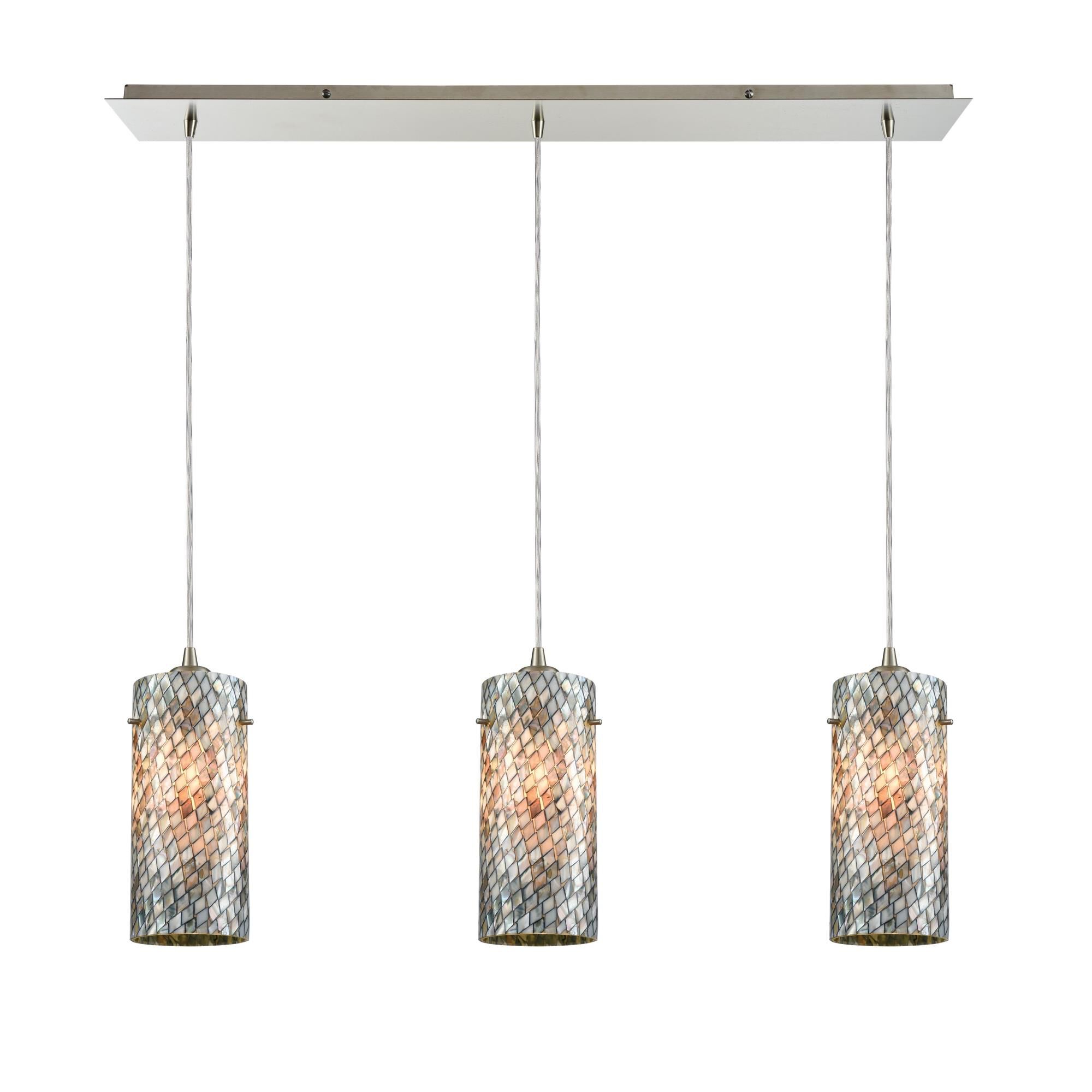 Capri 36 Inch 3 Light Linear Suspension Light by ELK Lighting