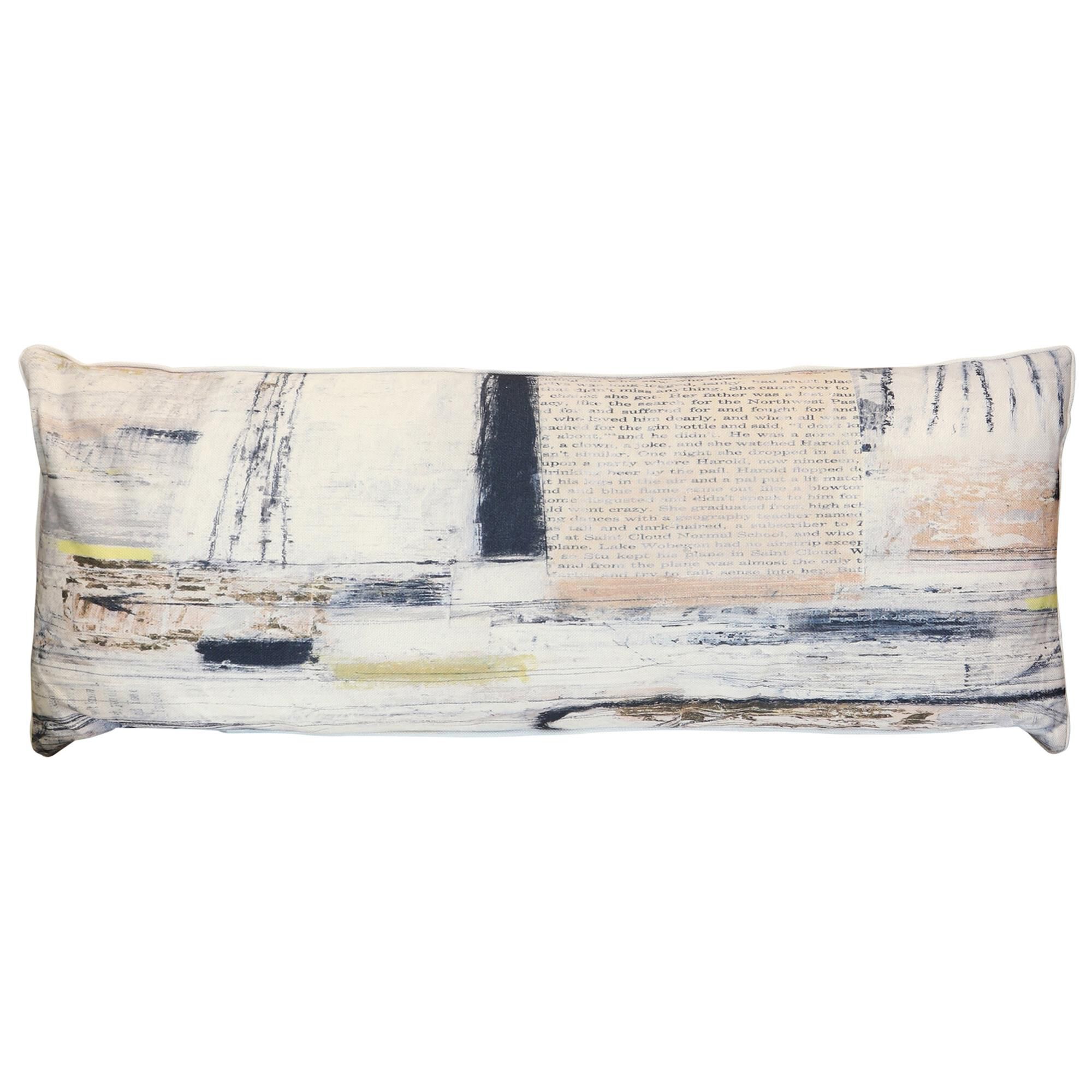 Norman Wyatt Wyatt Abstract 36 Inch Decorative Pillow by Stylecraft