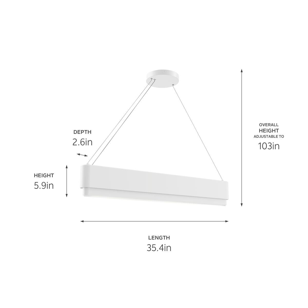 Shown in White finish