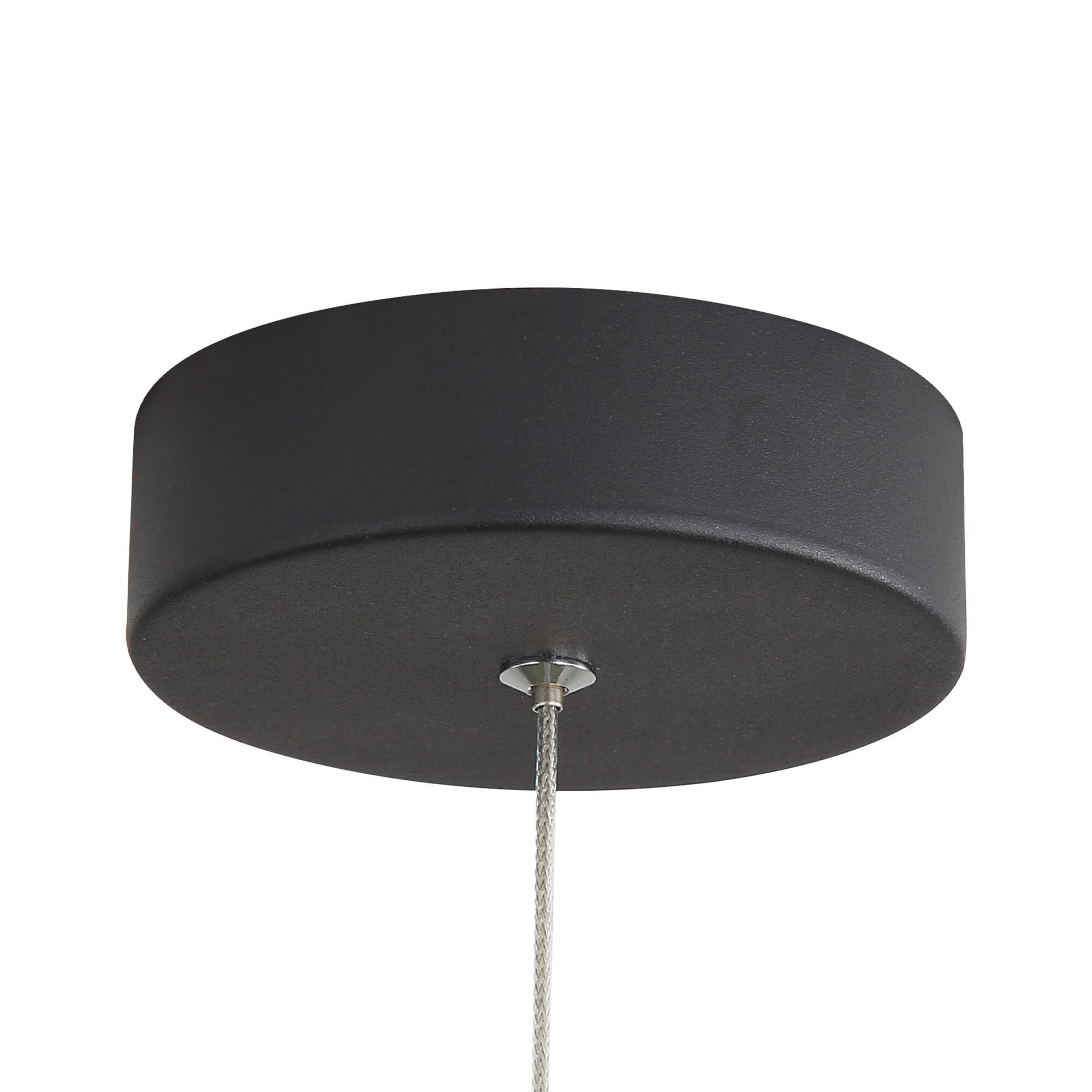 Shown in Sand Black finish and Bronze shade