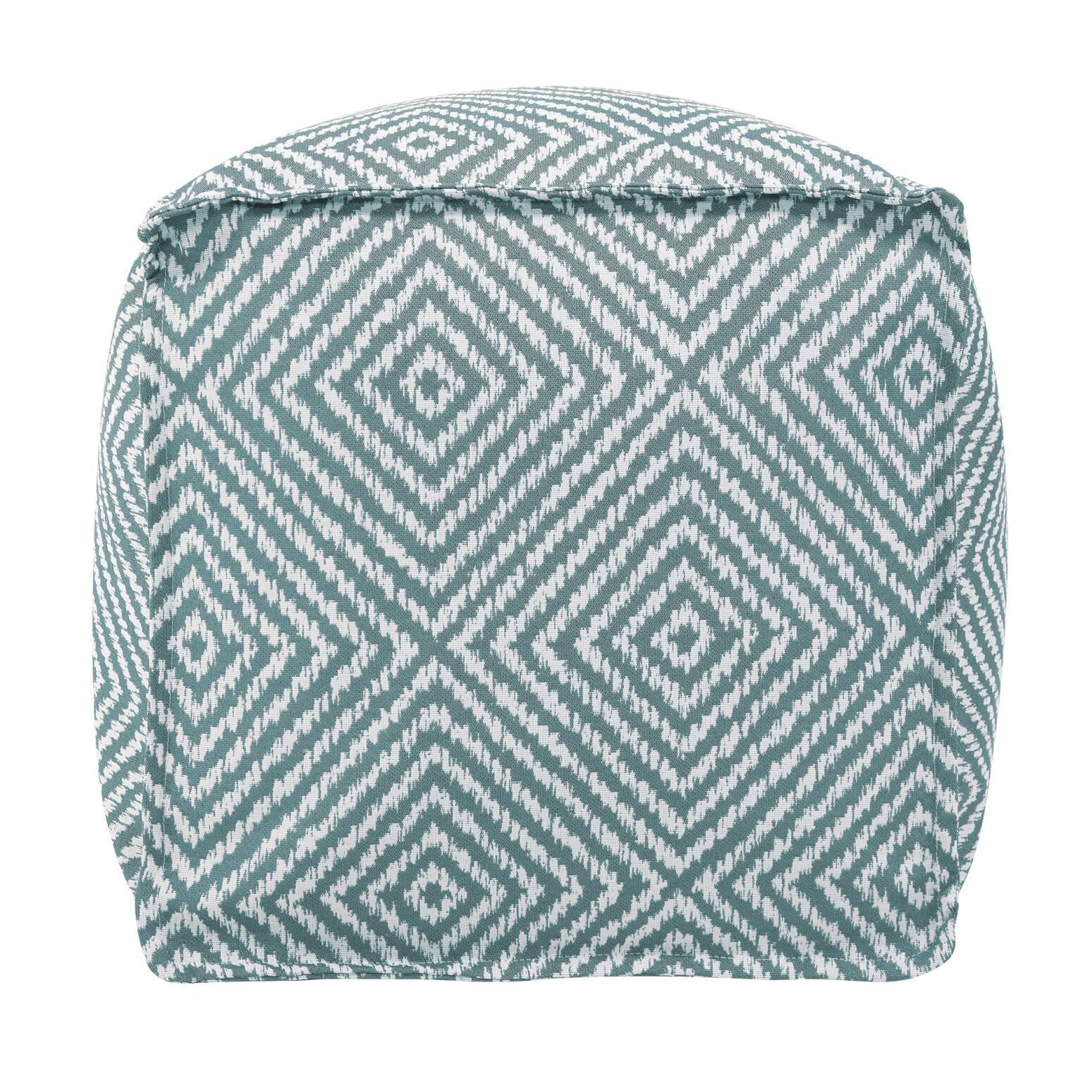 The Helm Pouf Ottoman by Howard Elliott Collection