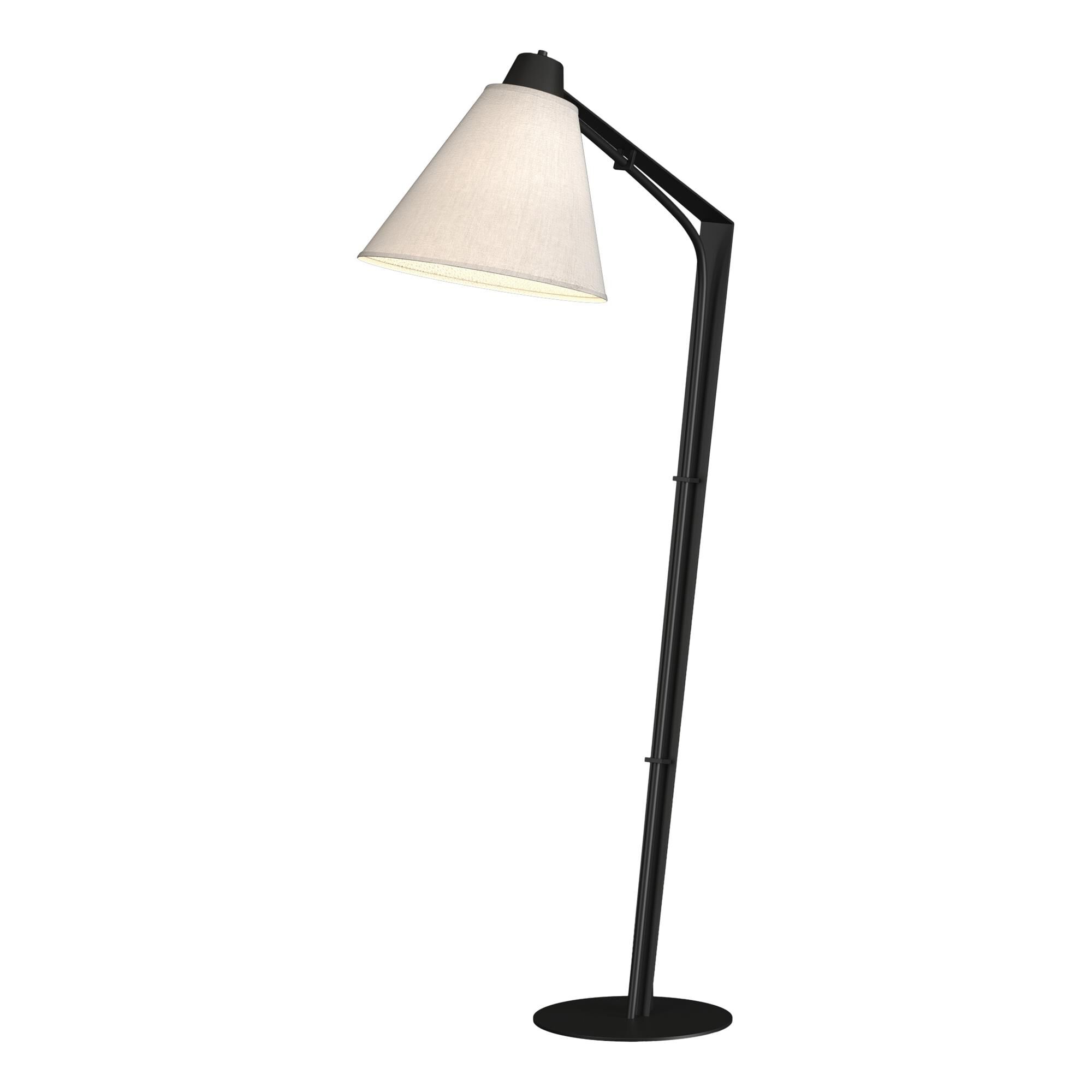 Shown in Black finish and Flax shade
